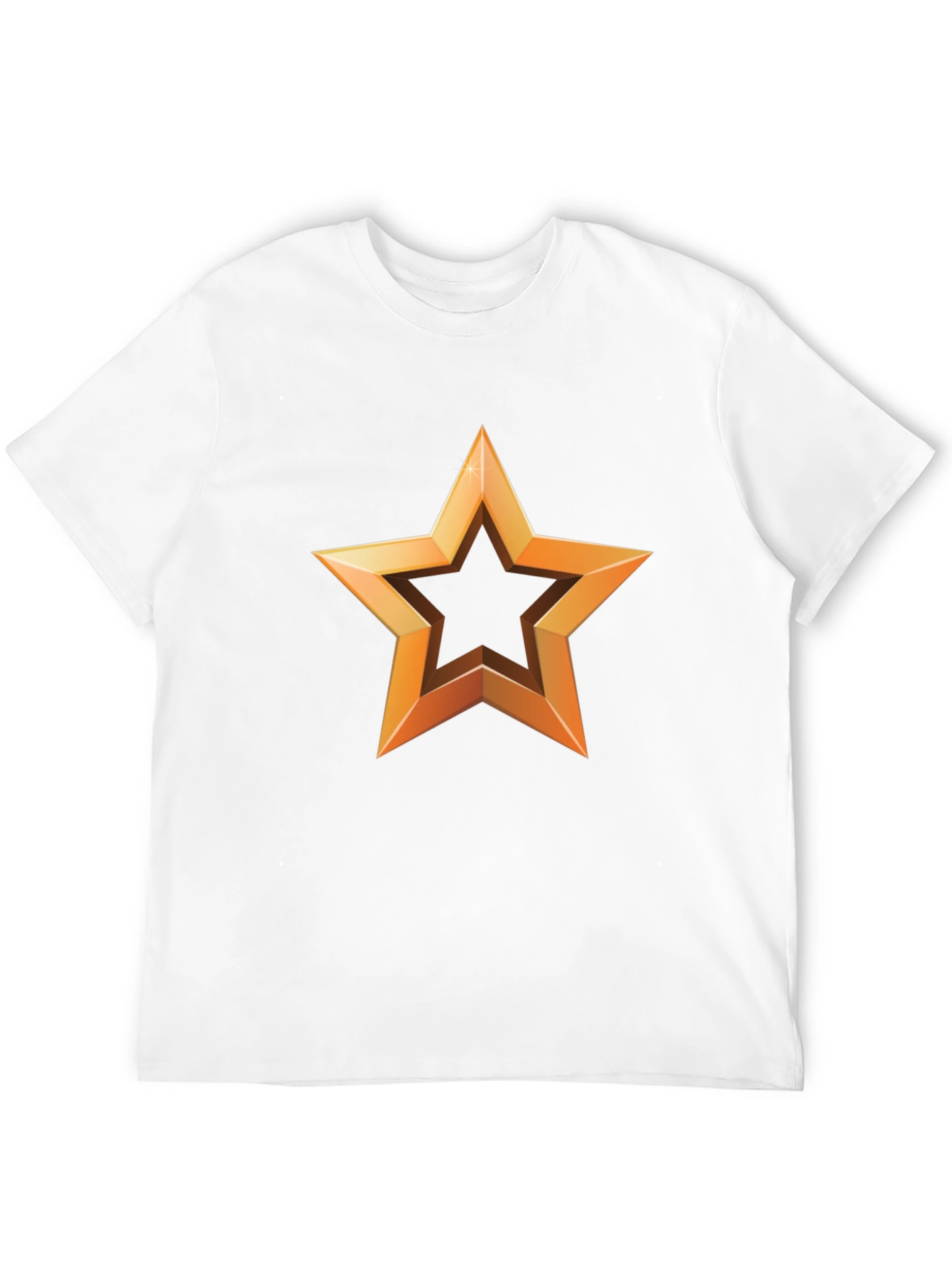 Golden Star Graphic T-Shirt