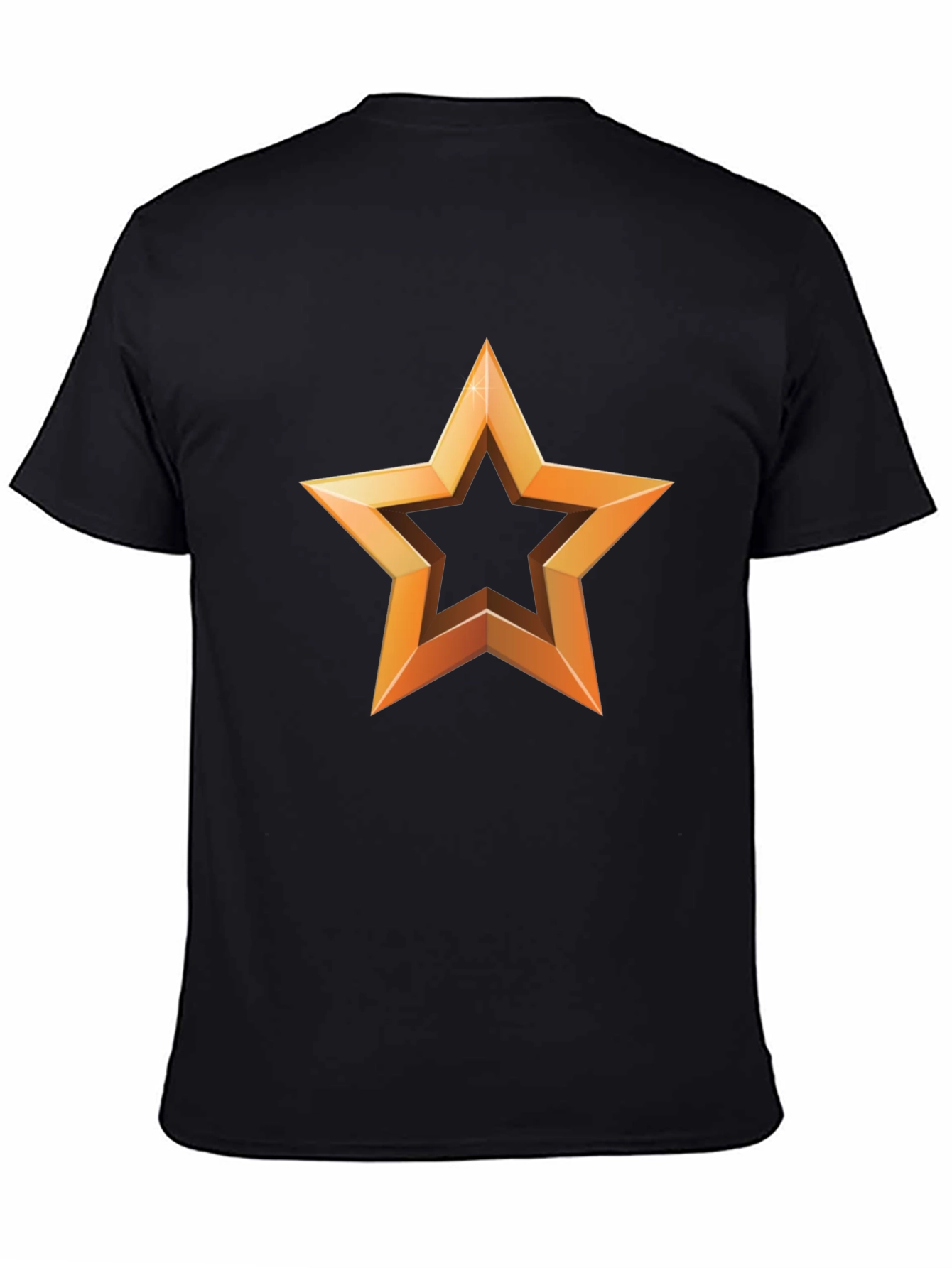 Golden Star Graphic T-Shirt