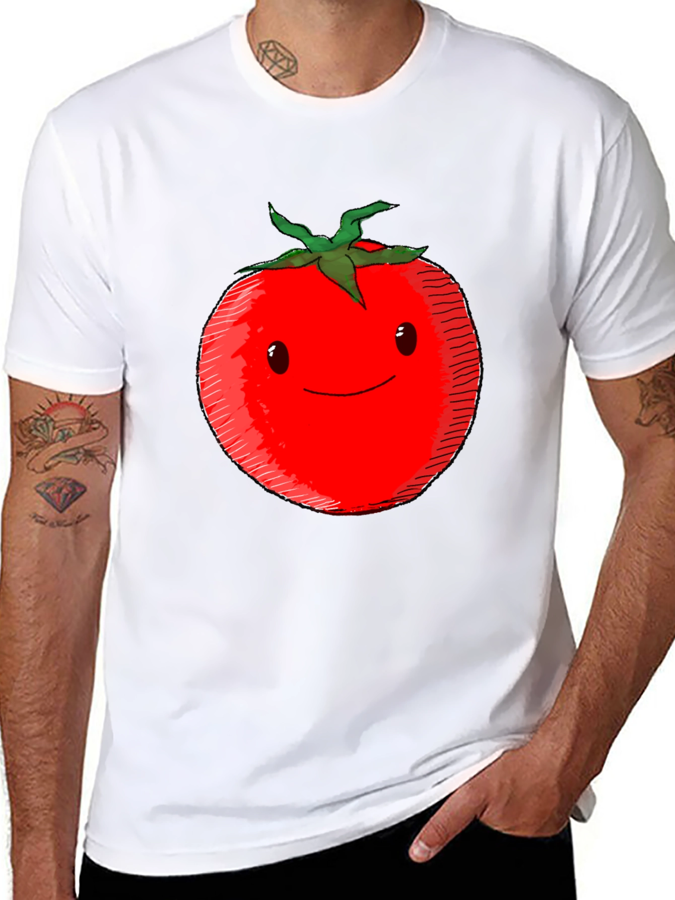 Tomato Graphic Tee - Cute & Comfy Unisex T-Shirt
