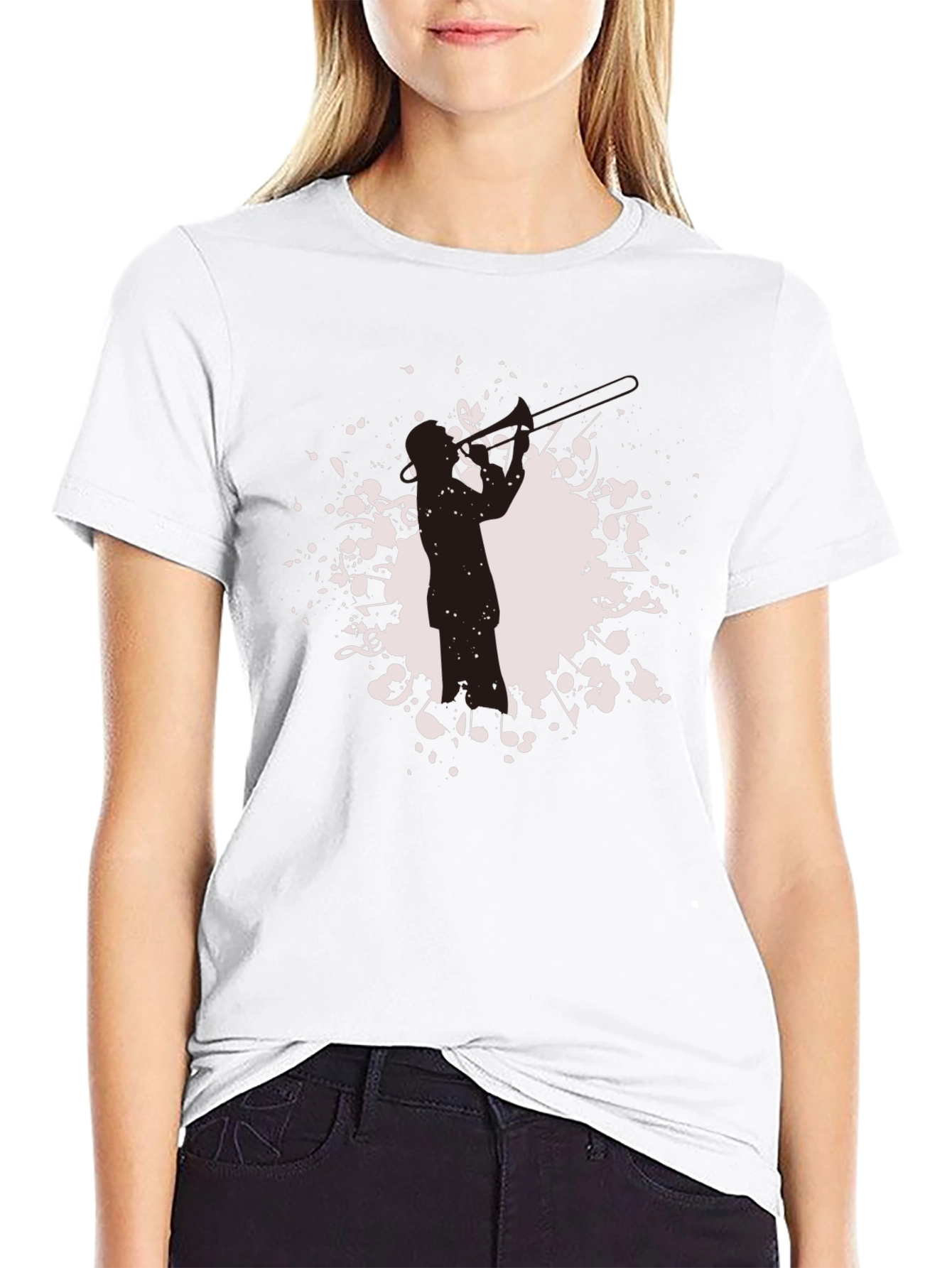 Saxophone Player Graphic Tee - Stylish Musician T-Shirt