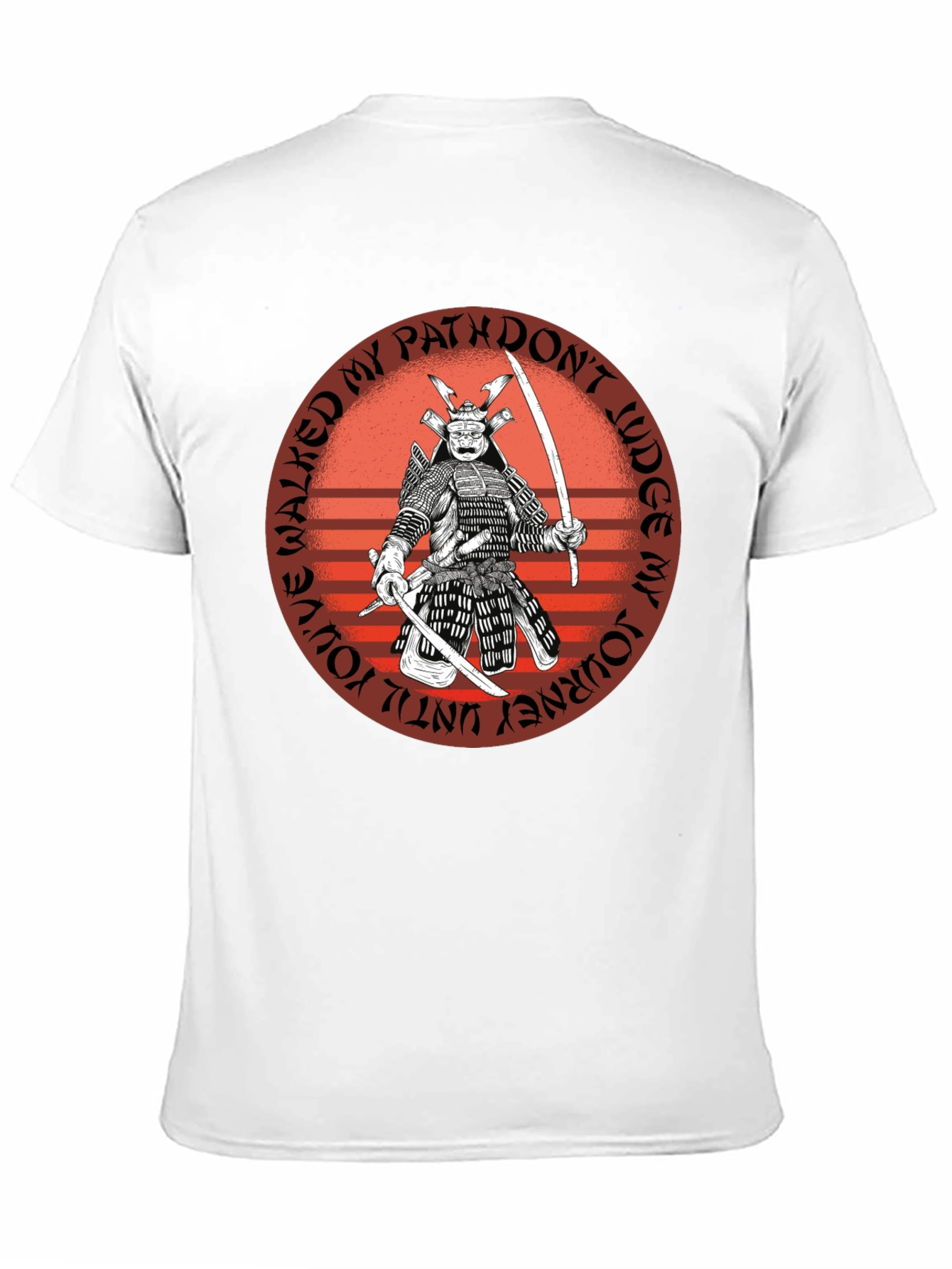 Samurai Warrior Graphic Tee - Walked My Path