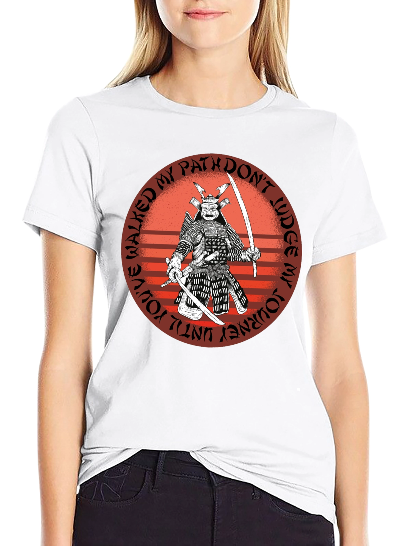 Samurai Warrior Graphic Tee - Walked My Path