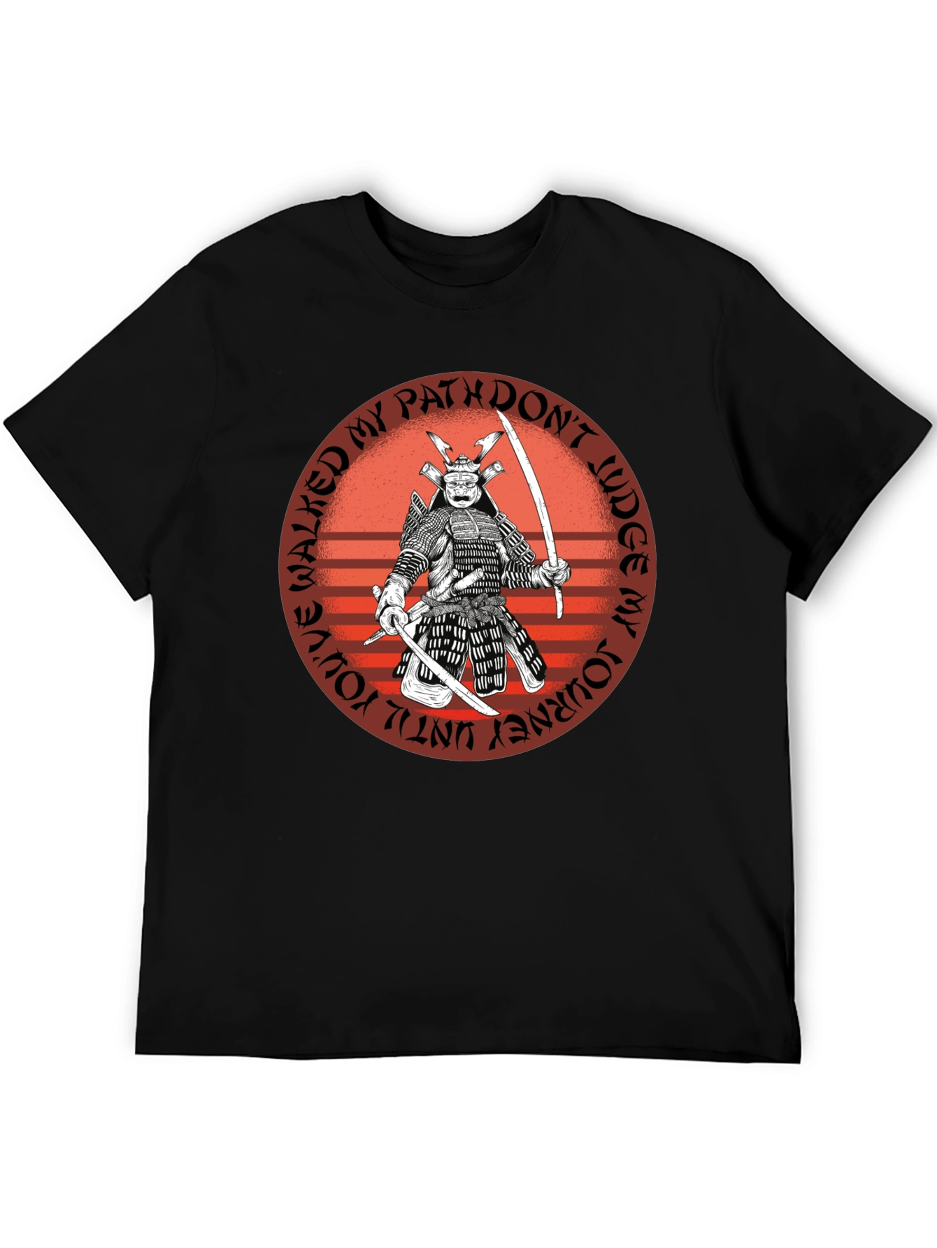 Samurai Warrior Graphic Tee - Walked My Path