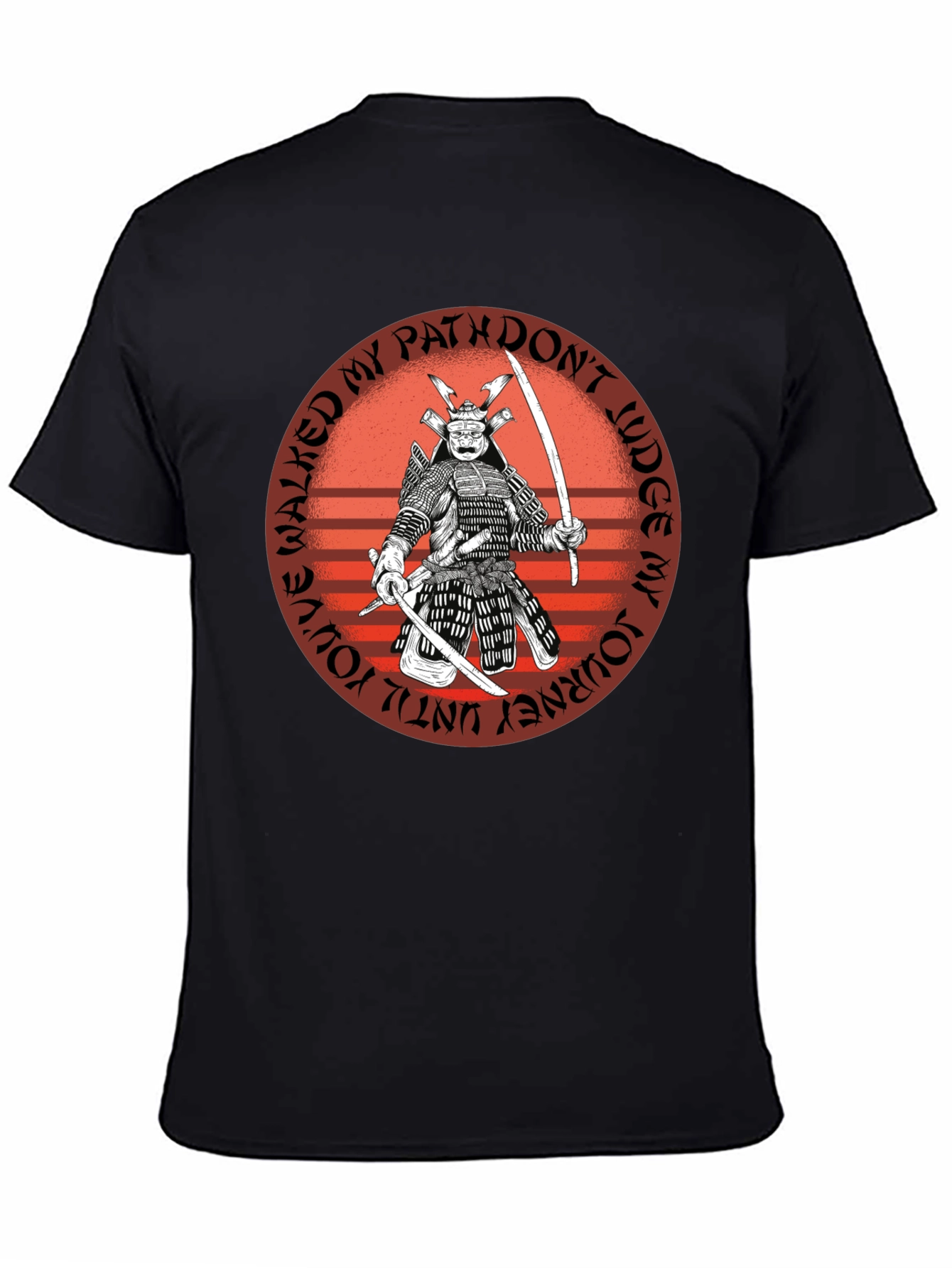 Samurai Warrior Graphic Tee - Walked My Path