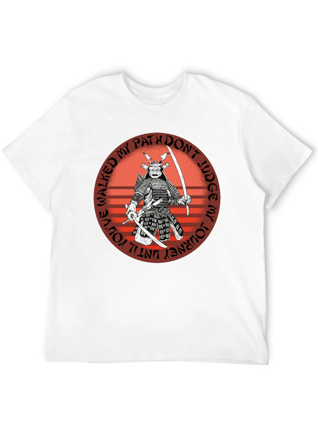 Samurai Warrior Graphic Tee - Walked My Path