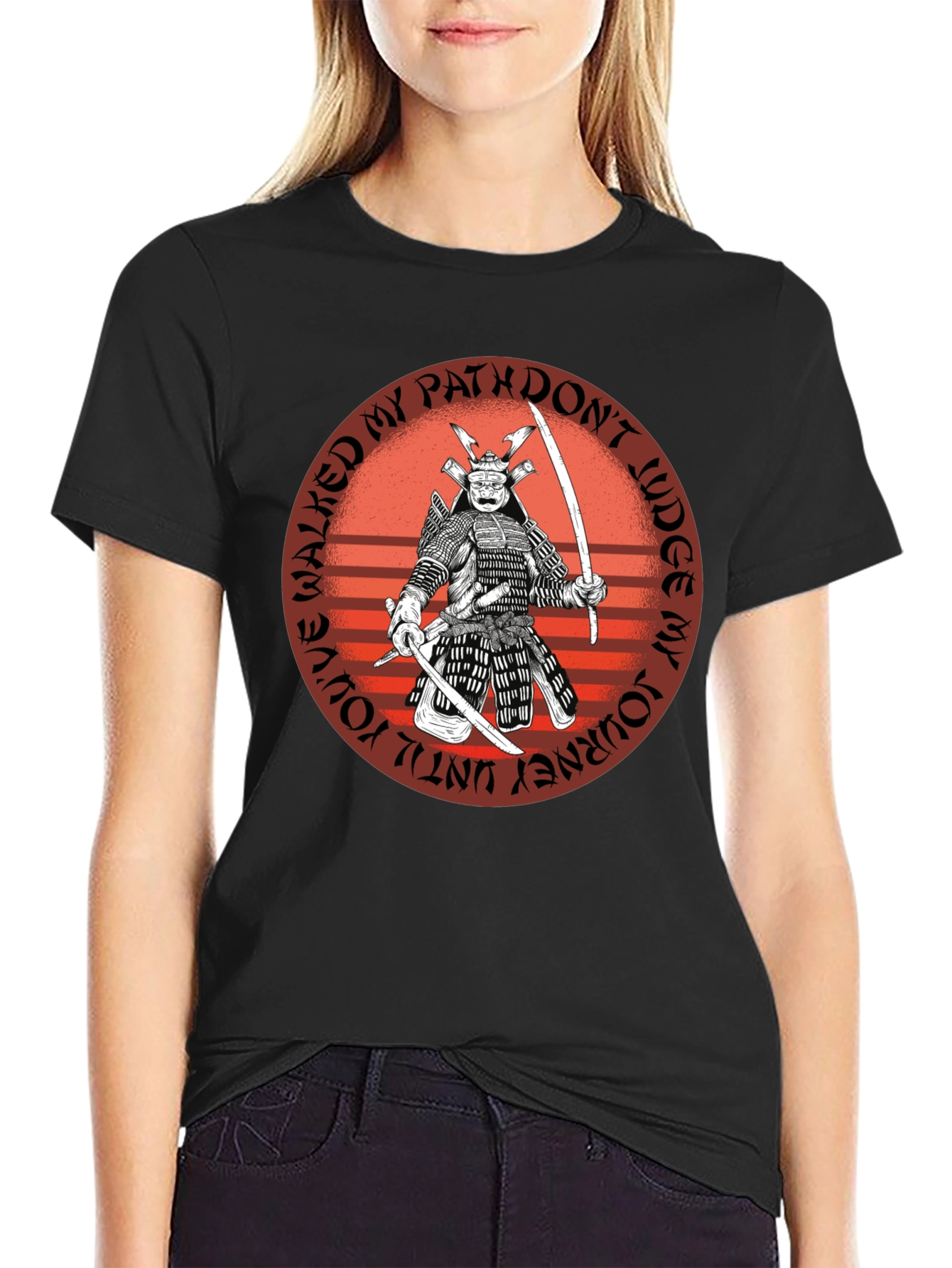 Samurai Warrior Graphic Tee - Walked My Path