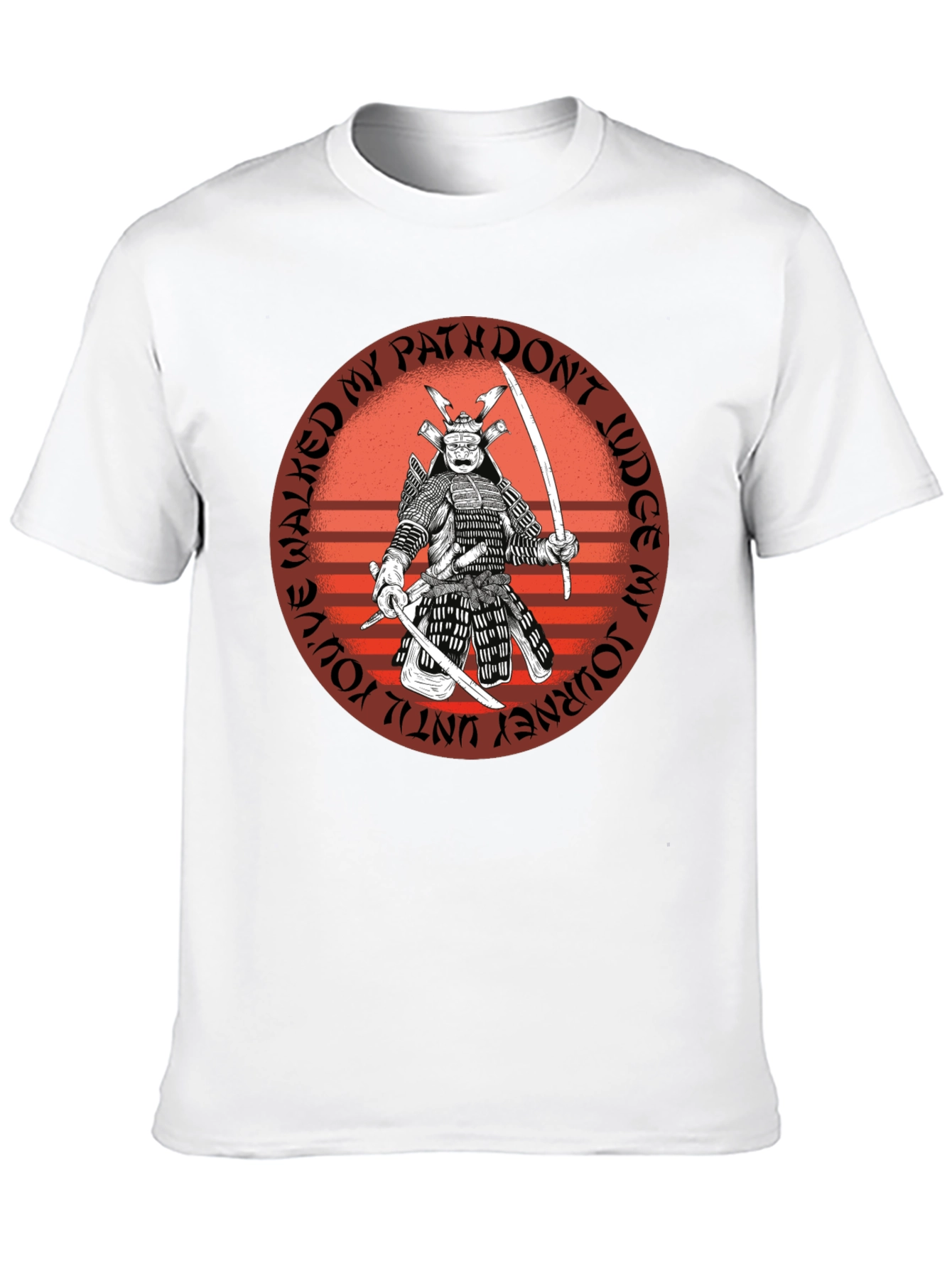 Samurai Warrior Graphic Tee - Walked My Path