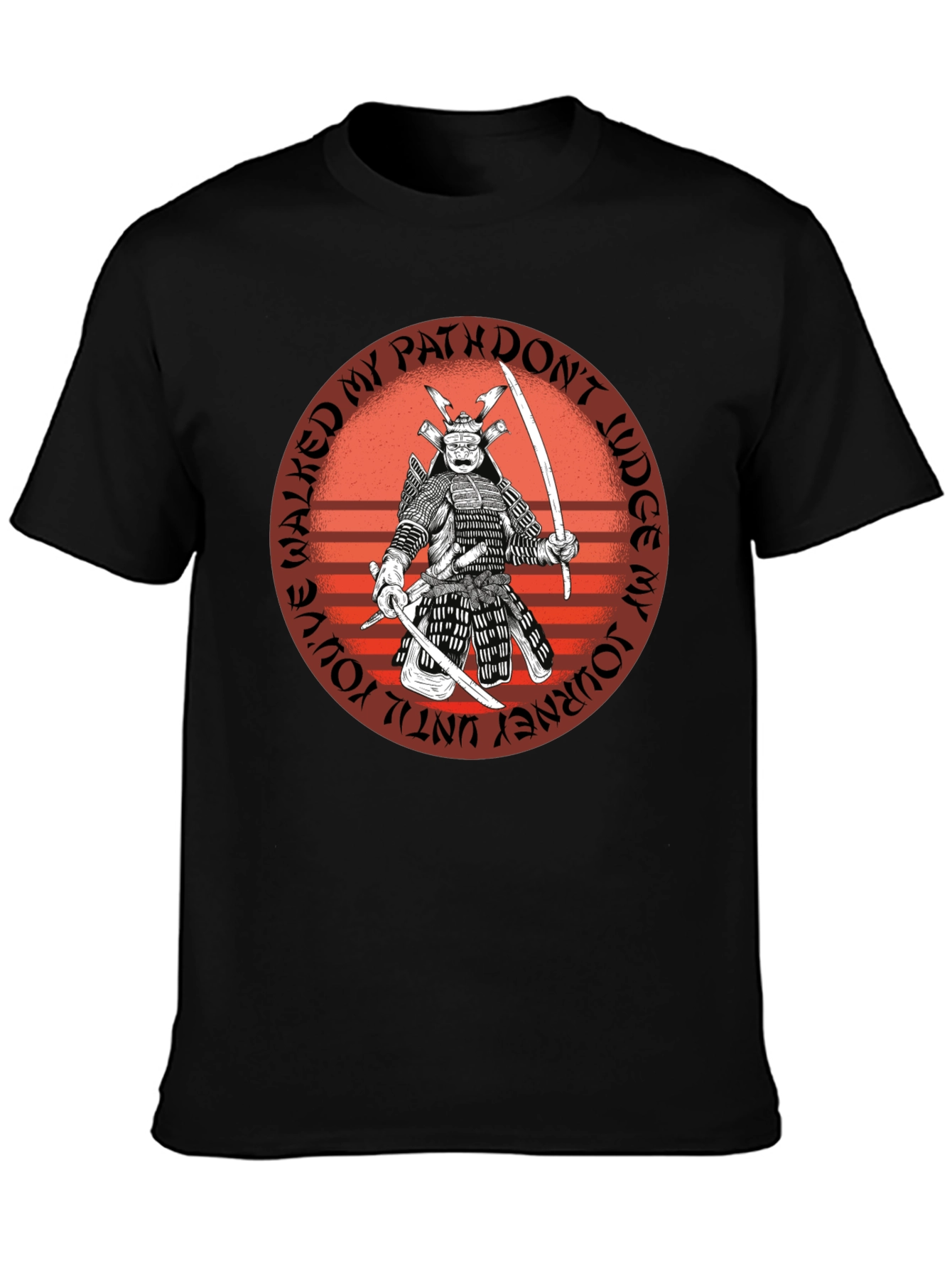 Samurai Warrior Graphic Tee - Walked My Path