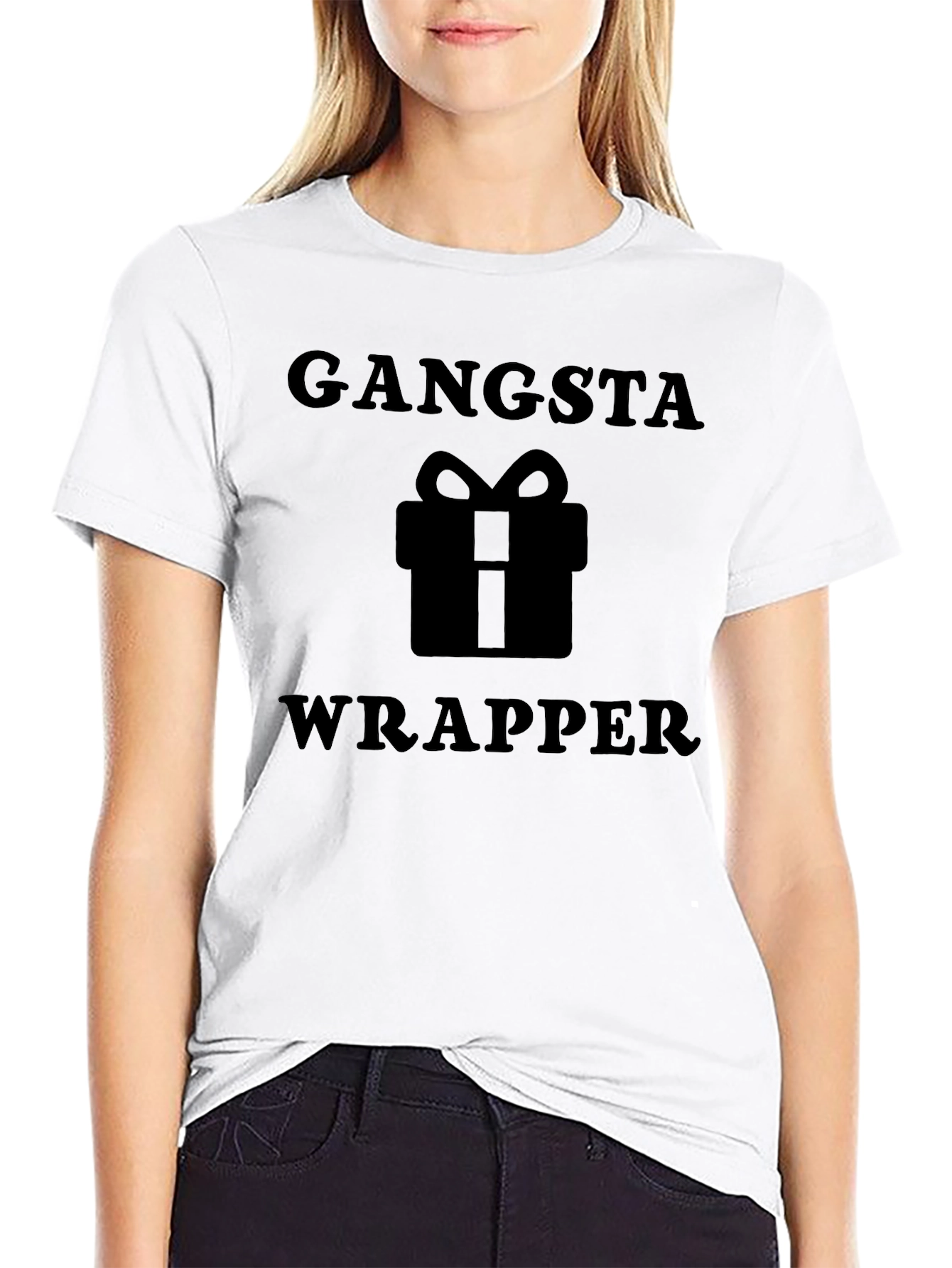 Gangsta Wrapper Gift Graphic T-Shirt