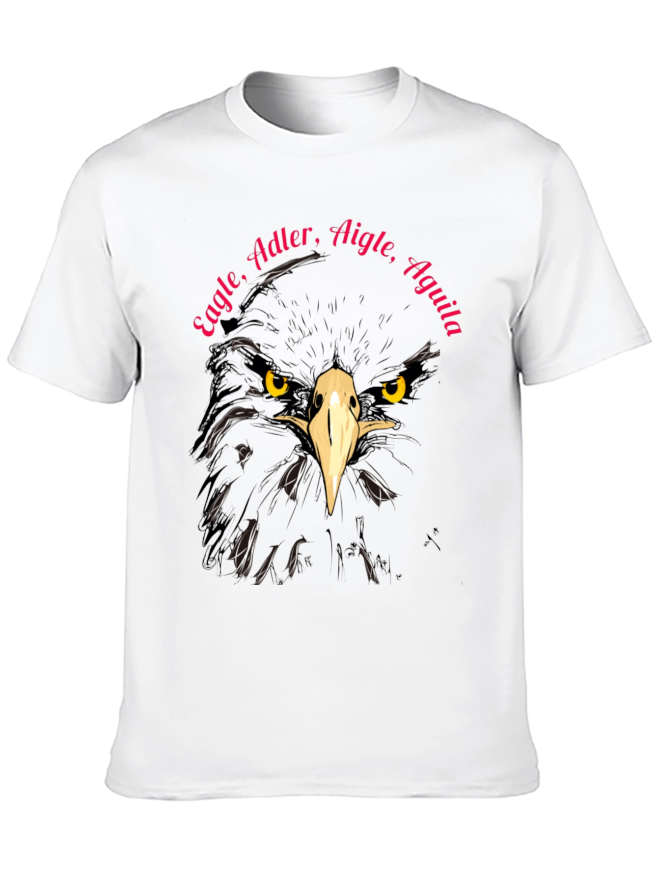 Eagle T-Shirt - Adler Aigle Aguila - Unique Design