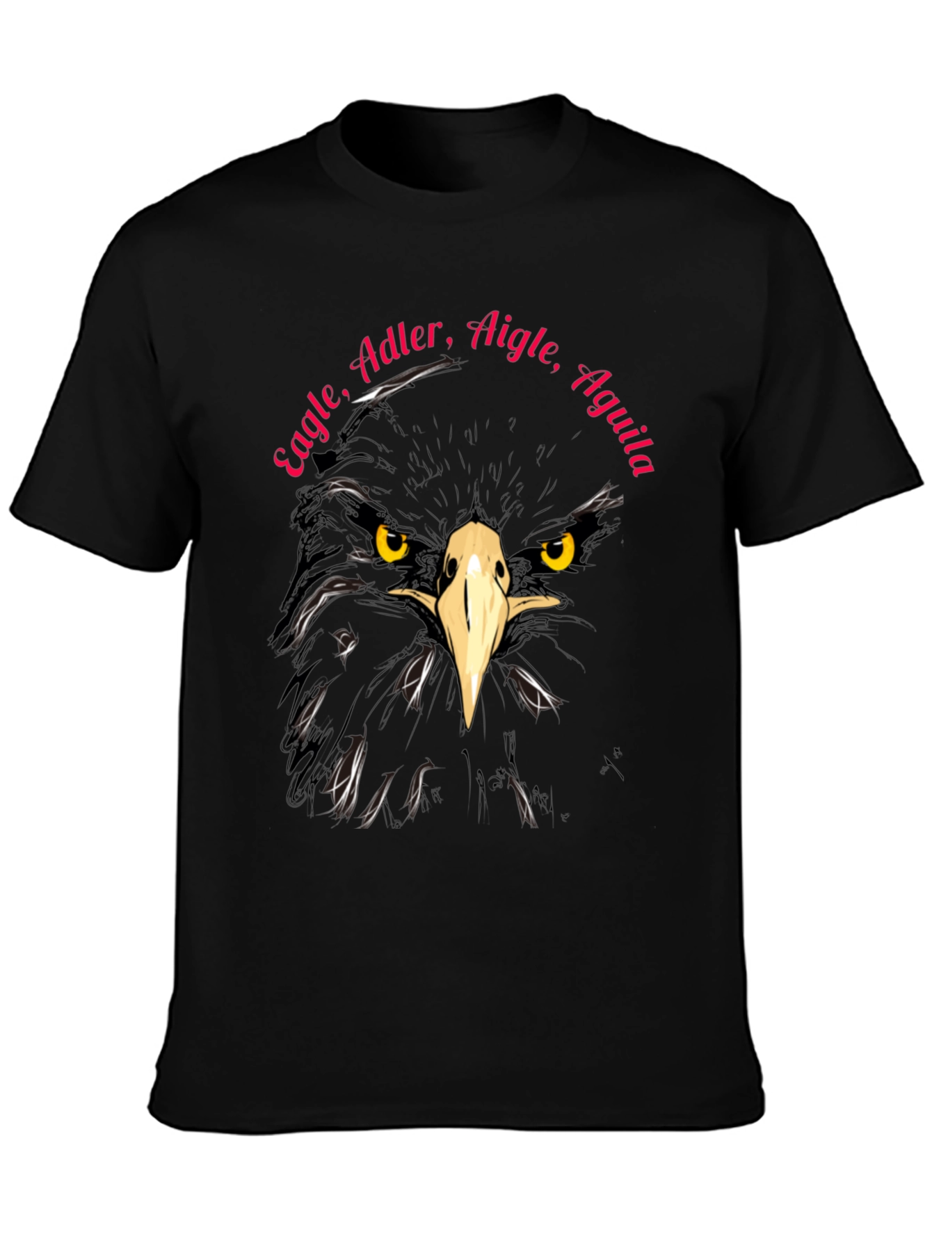 Eagle T-Shirt - Adler Aigle Aguila - Unique Design