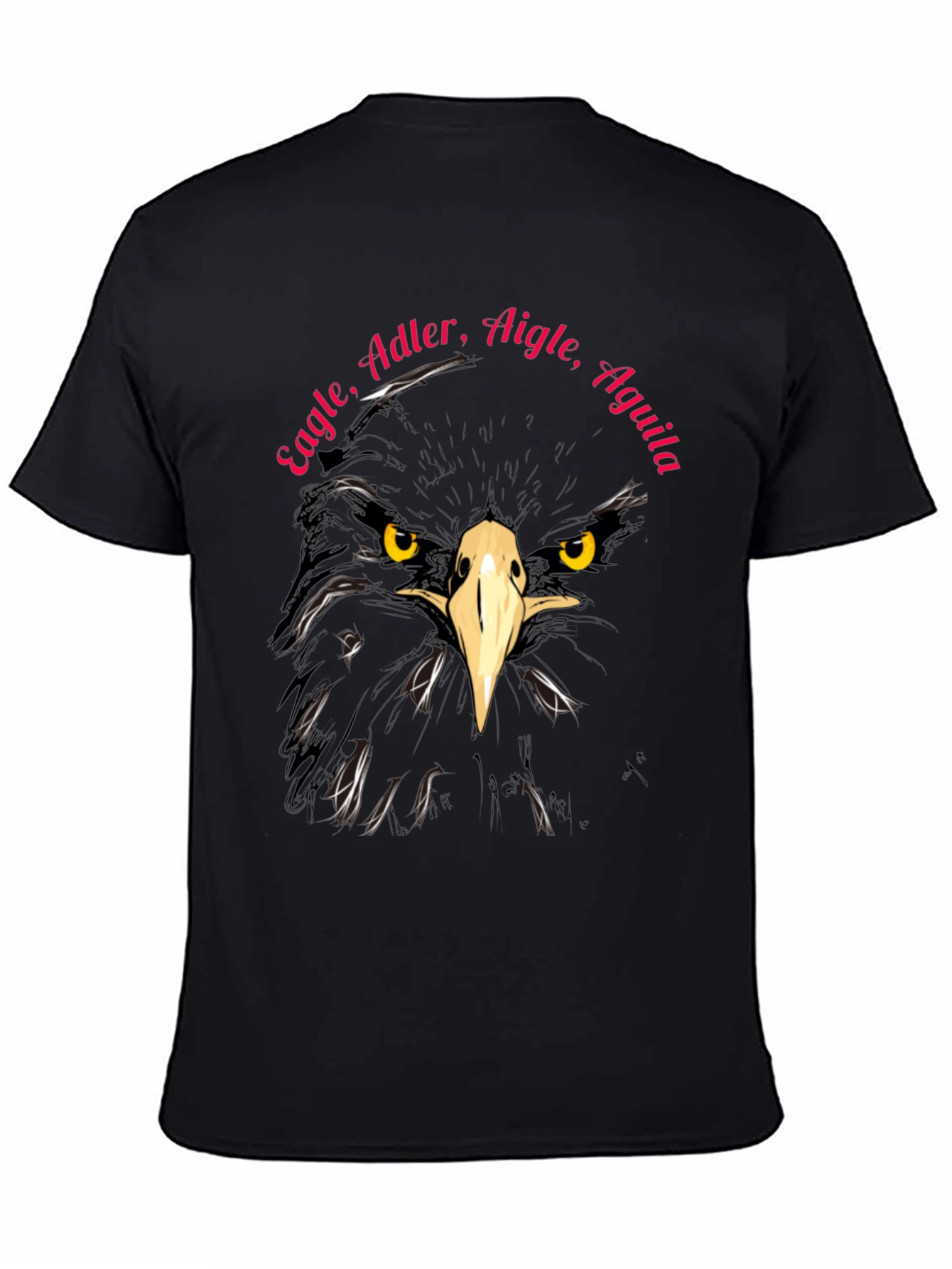 Eagle T-Shirt - Adler Aigle Aguila - Unique Design