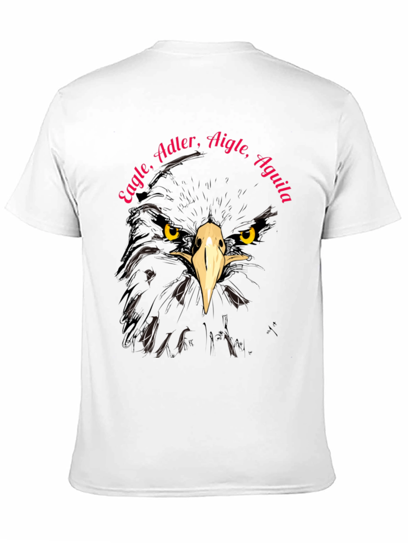 Eagle T-Shirt - Adler Aigle Aguila - Unique Design