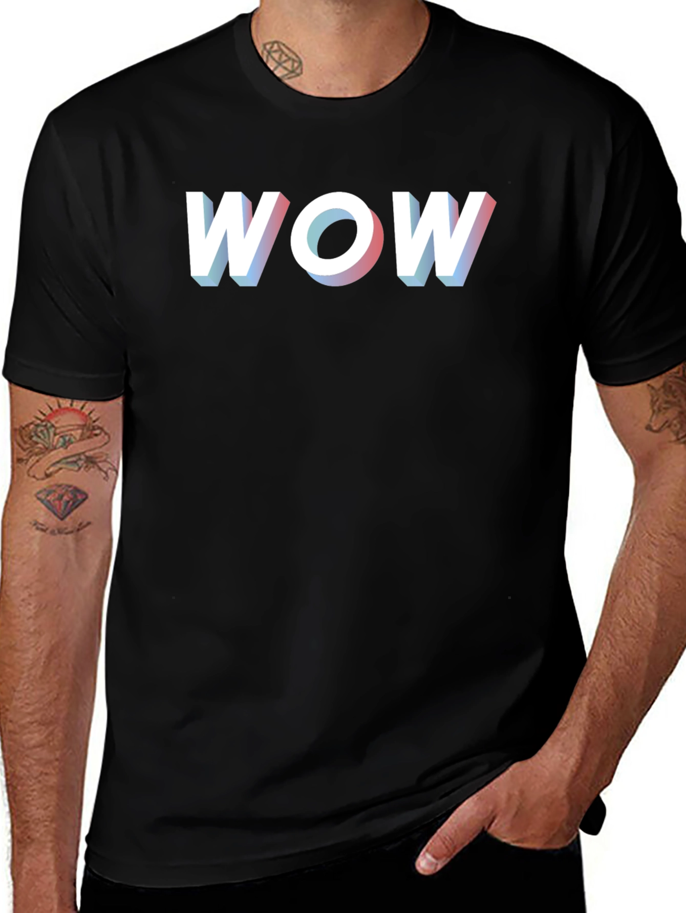 WOW Graphic T-Shirt - Trendy & Unique Design