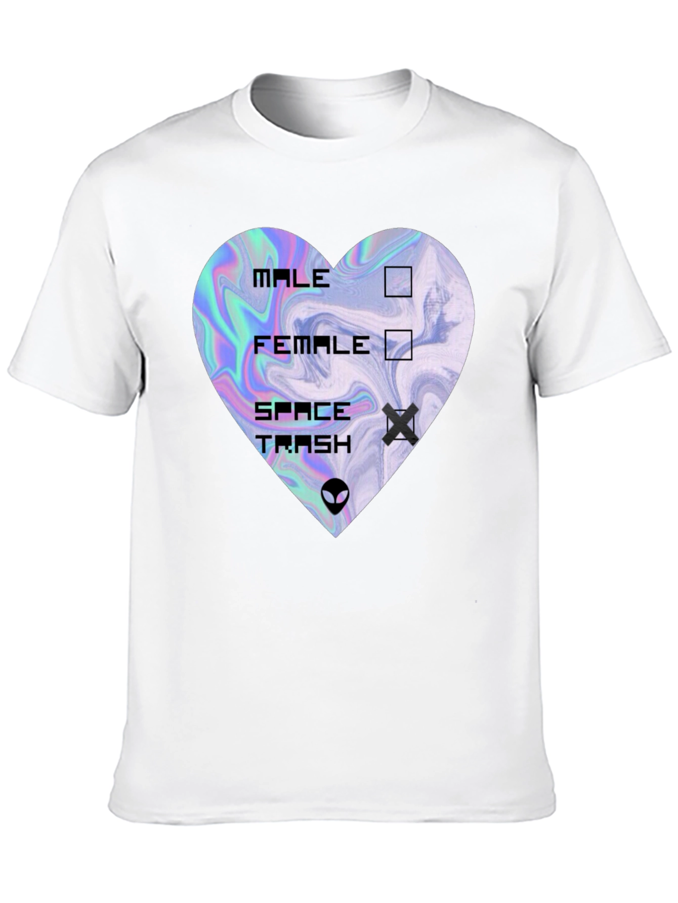 Space Trash Heart T-Shirt