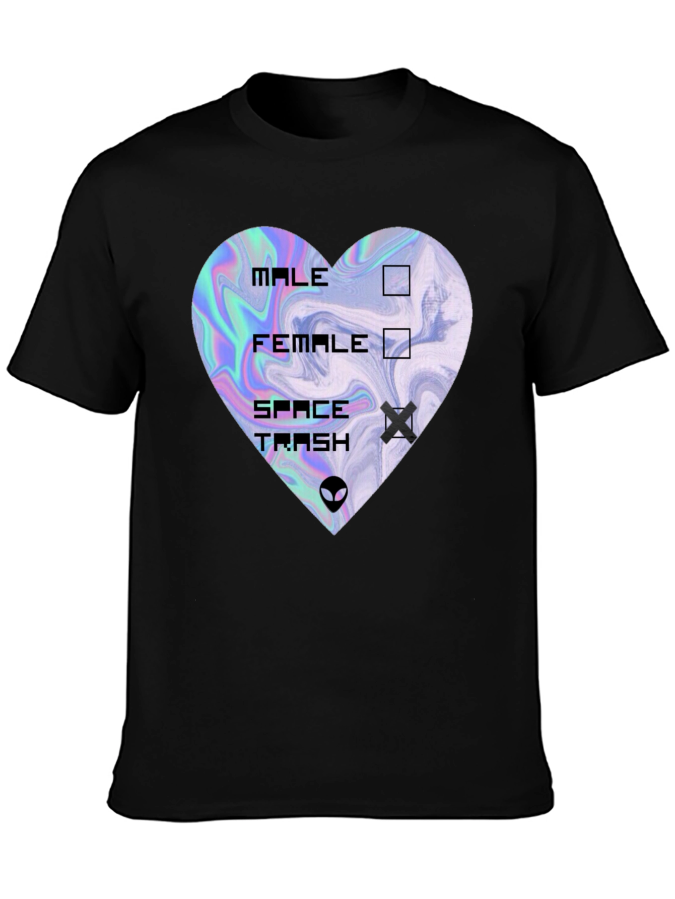 Space Trash Heart T-Shirt