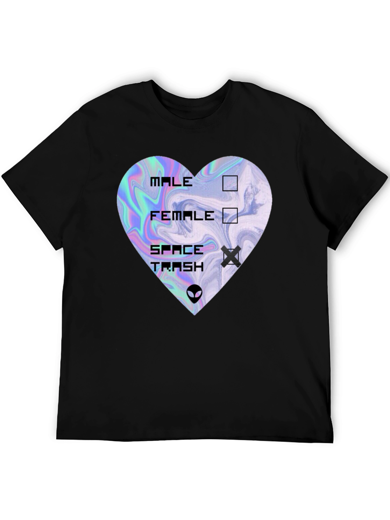 Space Trash Heart T-Shirt