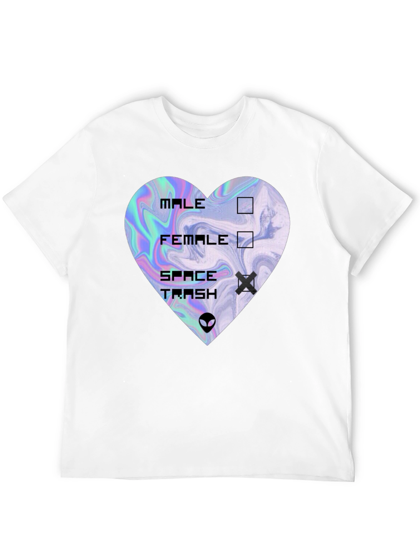 Space Trash Heart T-Shirt