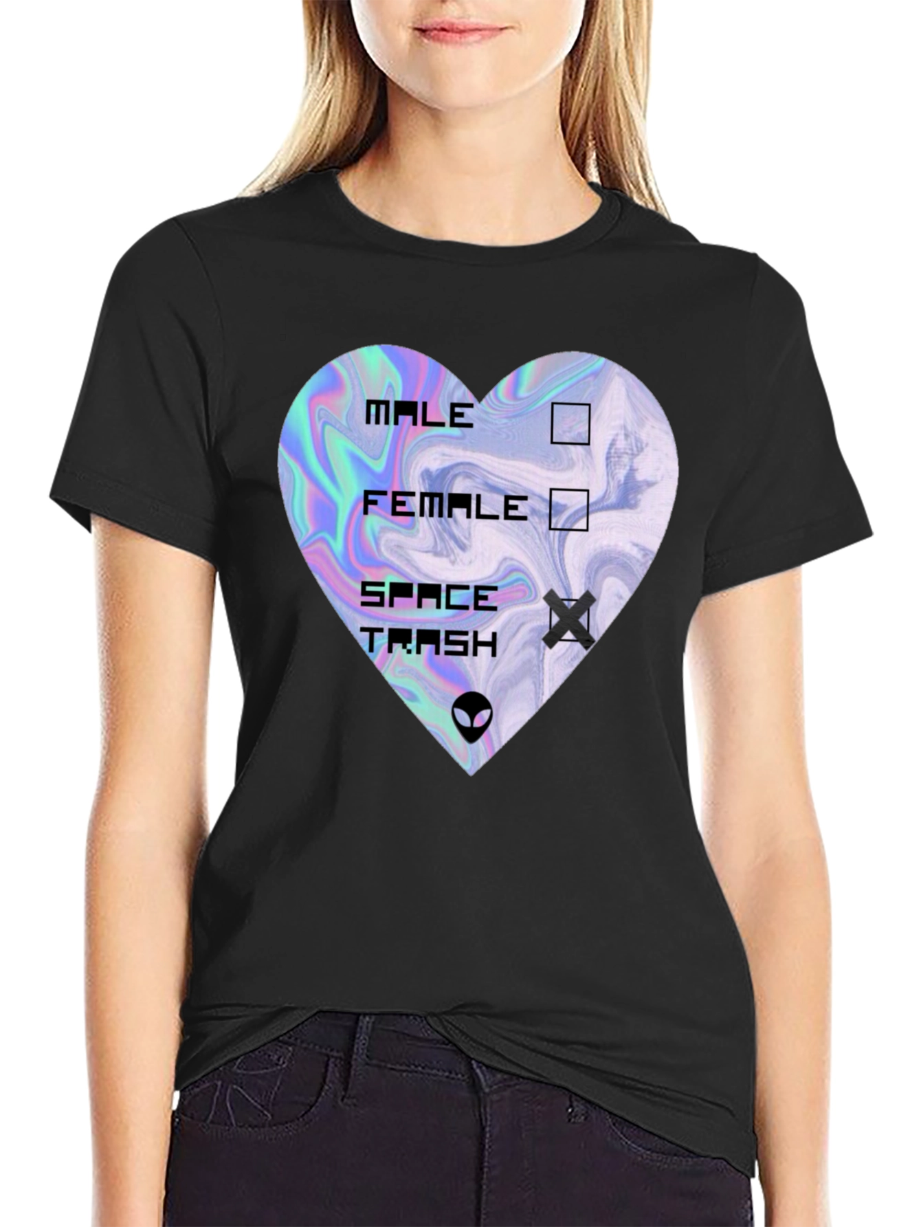 Space Trash Heart T-Shirt