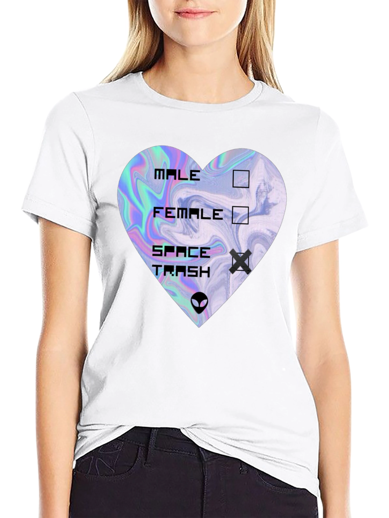 Space Trash Heart T-Shirt