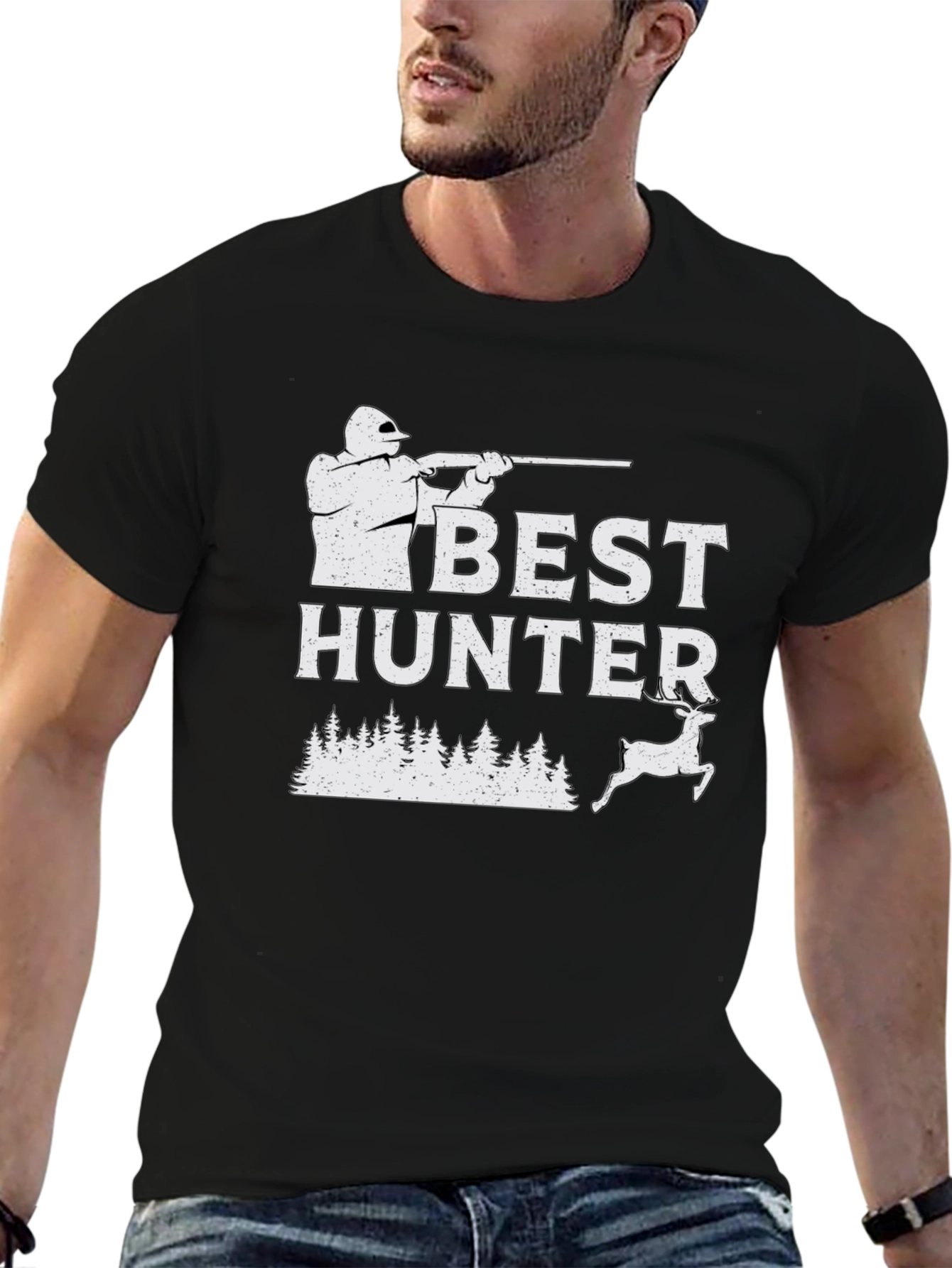 Best Hunter T-Shirt - Deer Hunting Graphic Tee