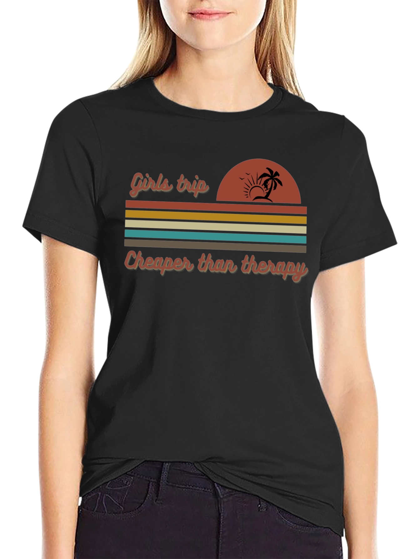 Girls Trip Cheaper Than Therapy T-Shirt