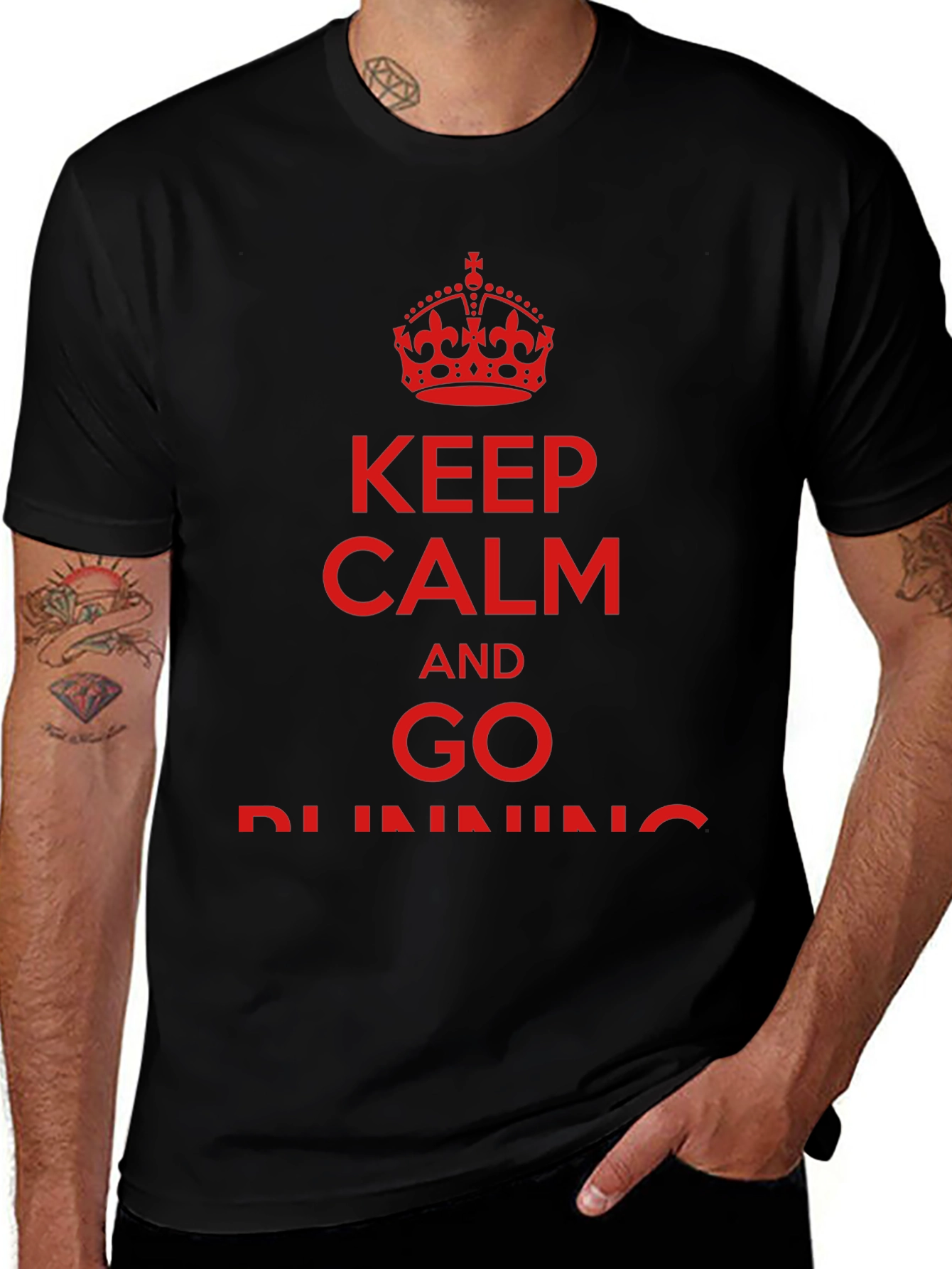 Keep Calm and Go Running T-Shirt