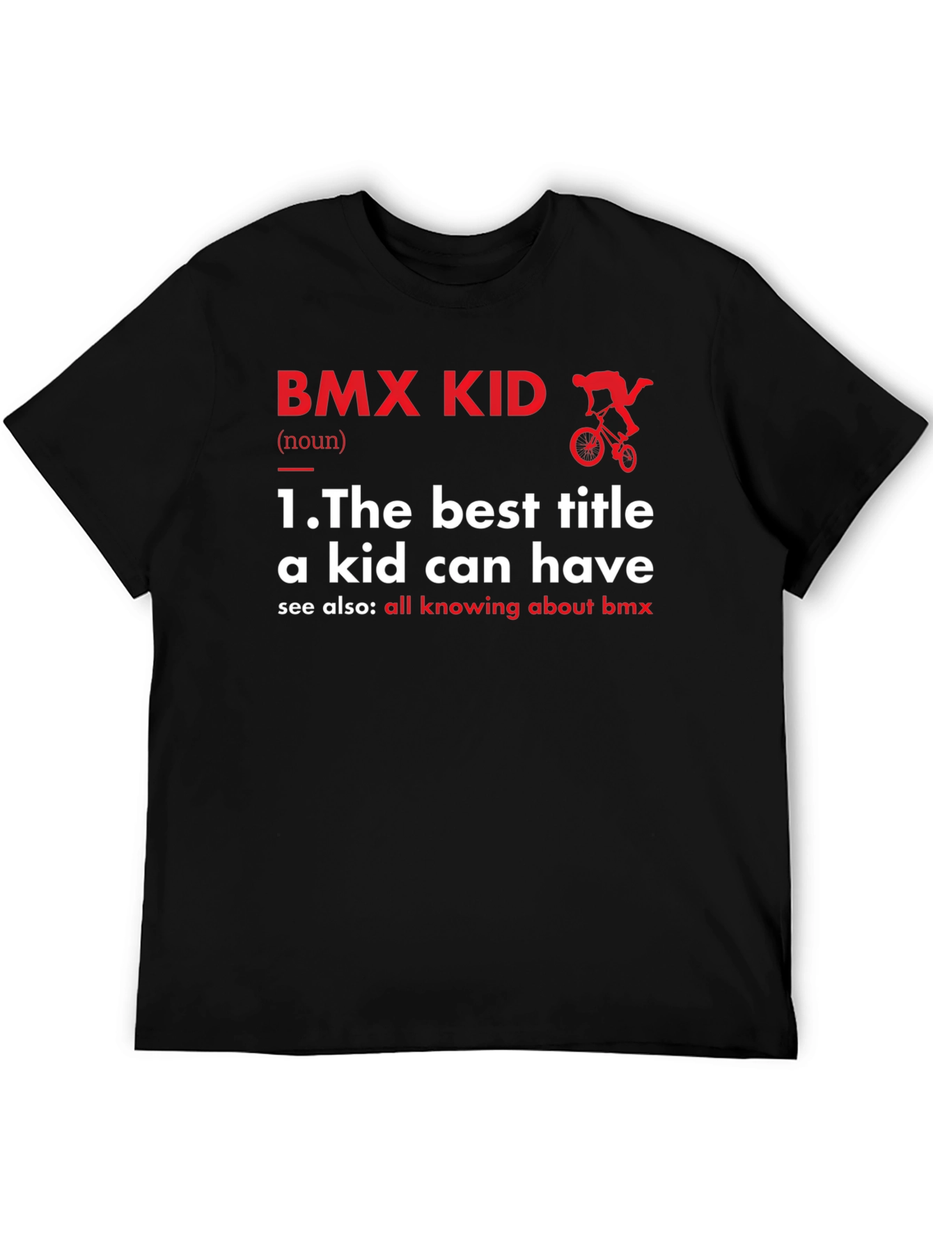 BMX Kid Graphic T-Shirt