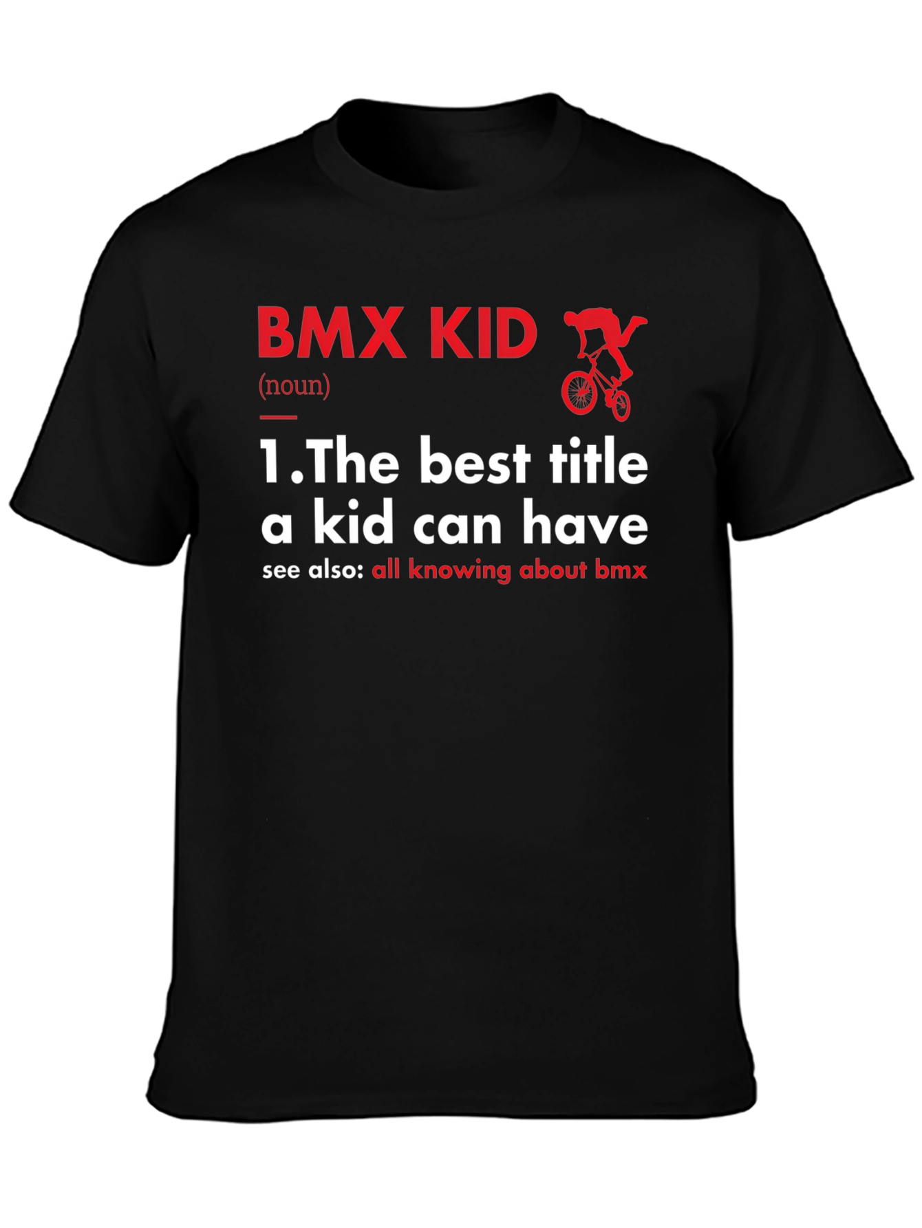 BMX Kid Graphic T-Shirt