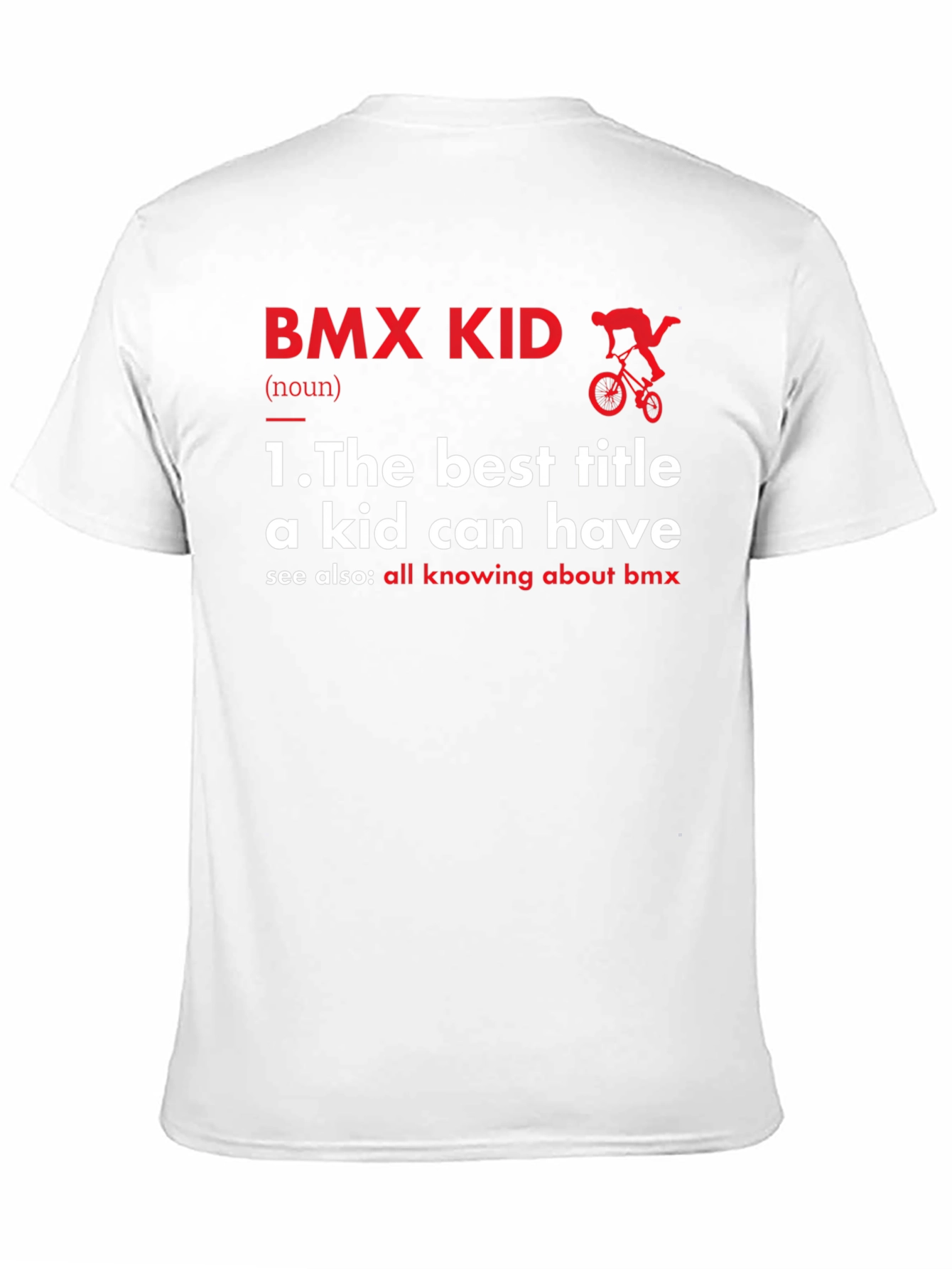 BMX Kid Graphic T-Shirt