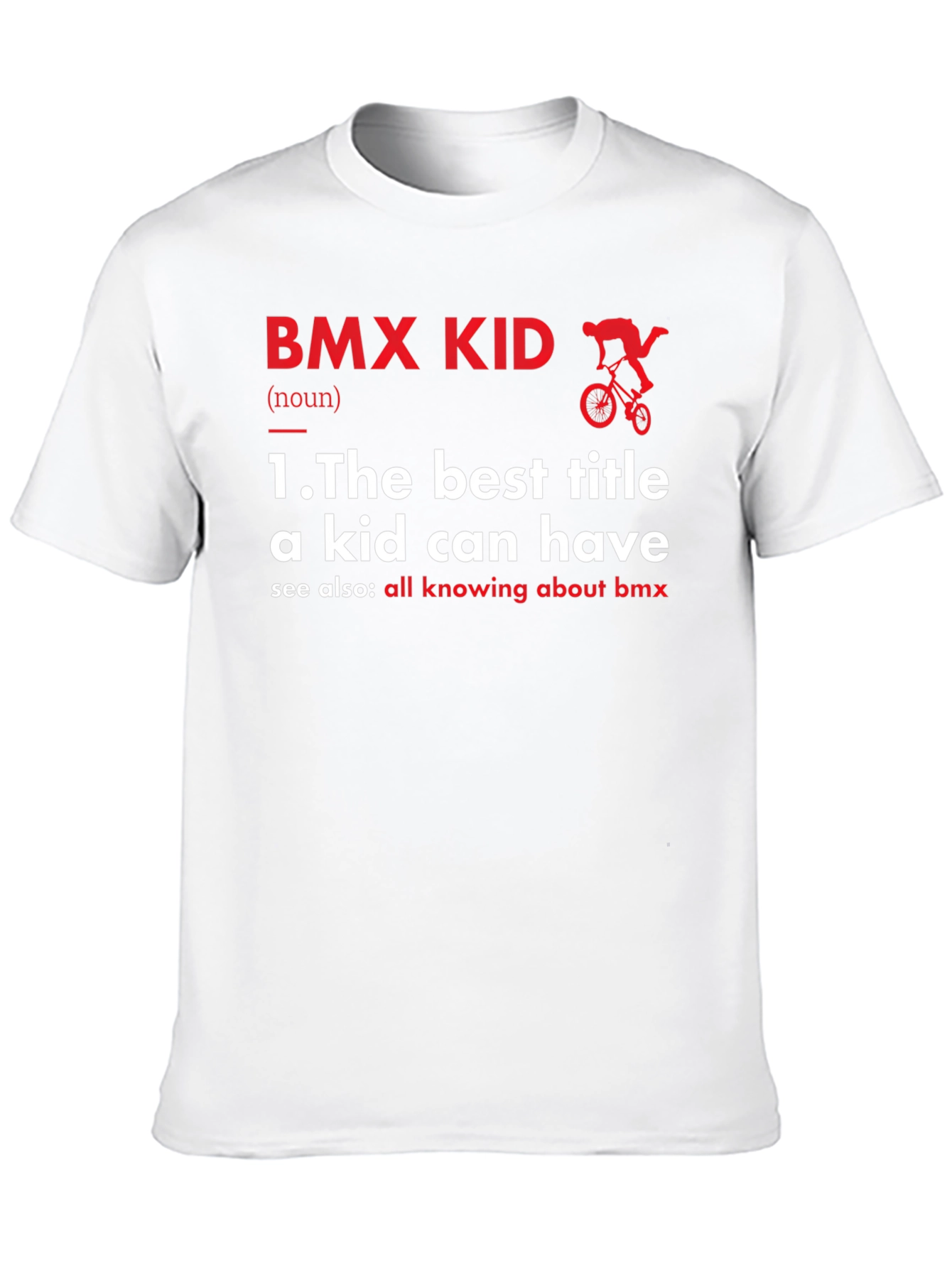 BMX Kid Graphic T-Shirt