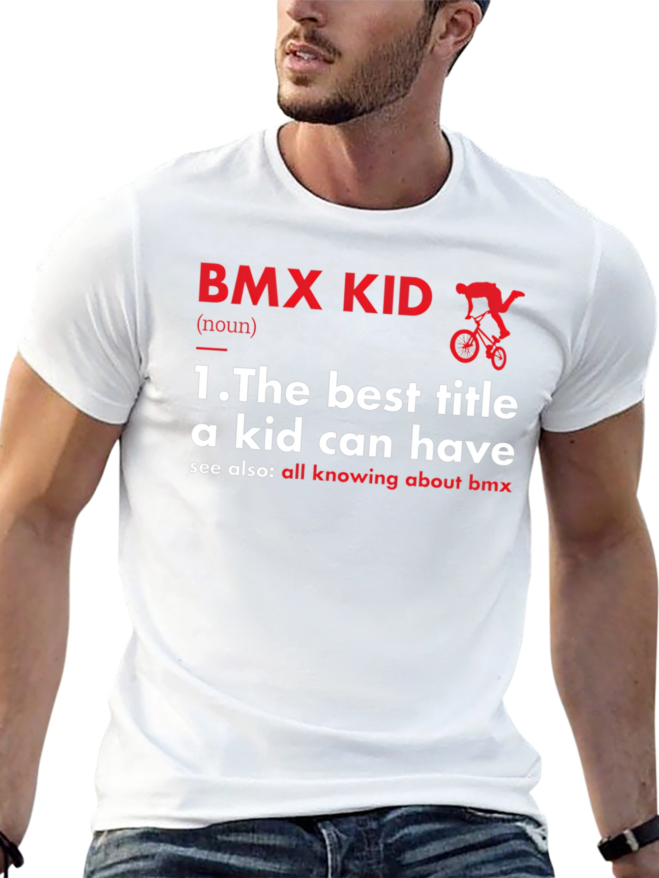 BMX Kid Graphic T-Shirt