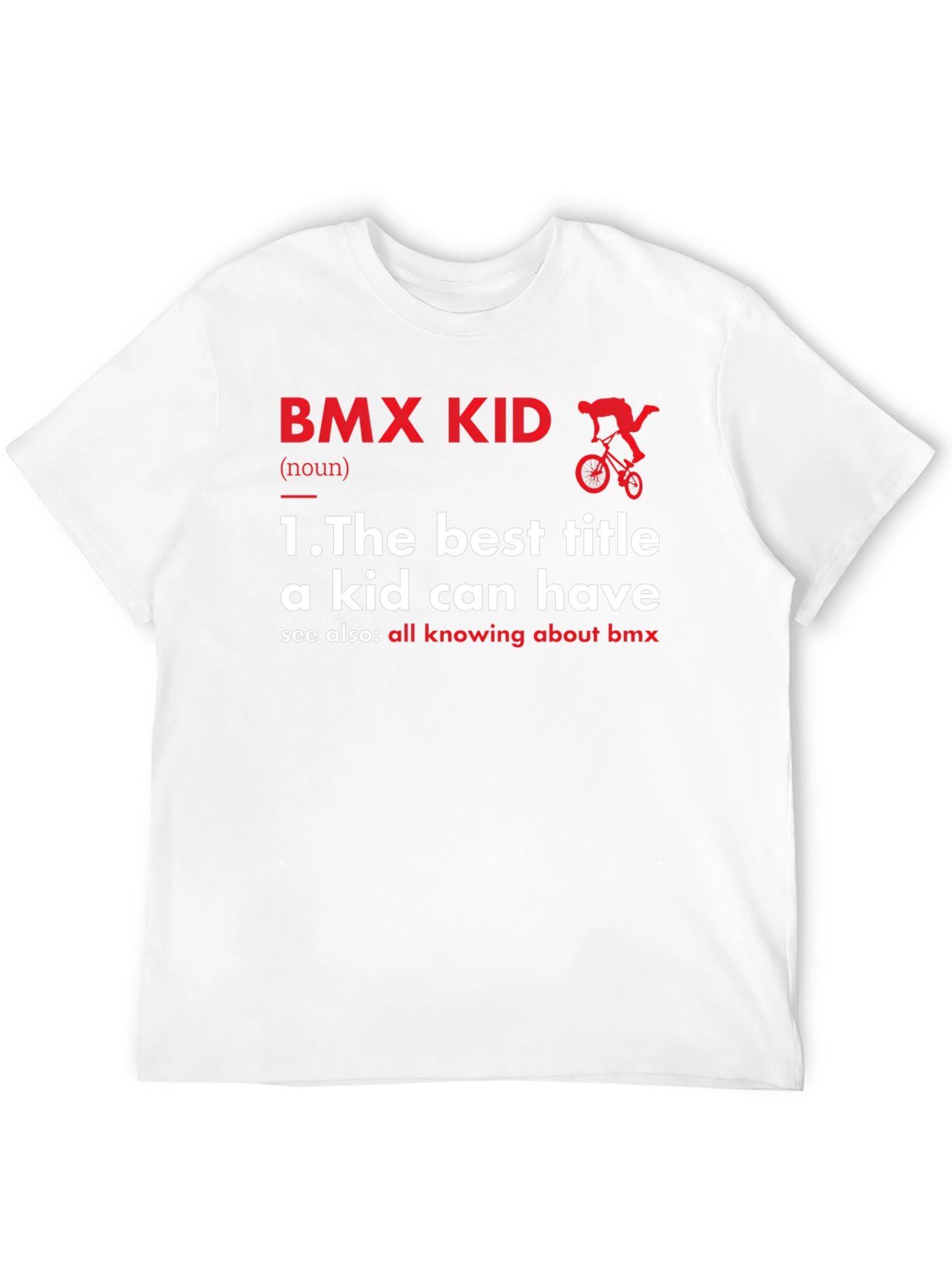 BMX Kid Graphic T-Shirt