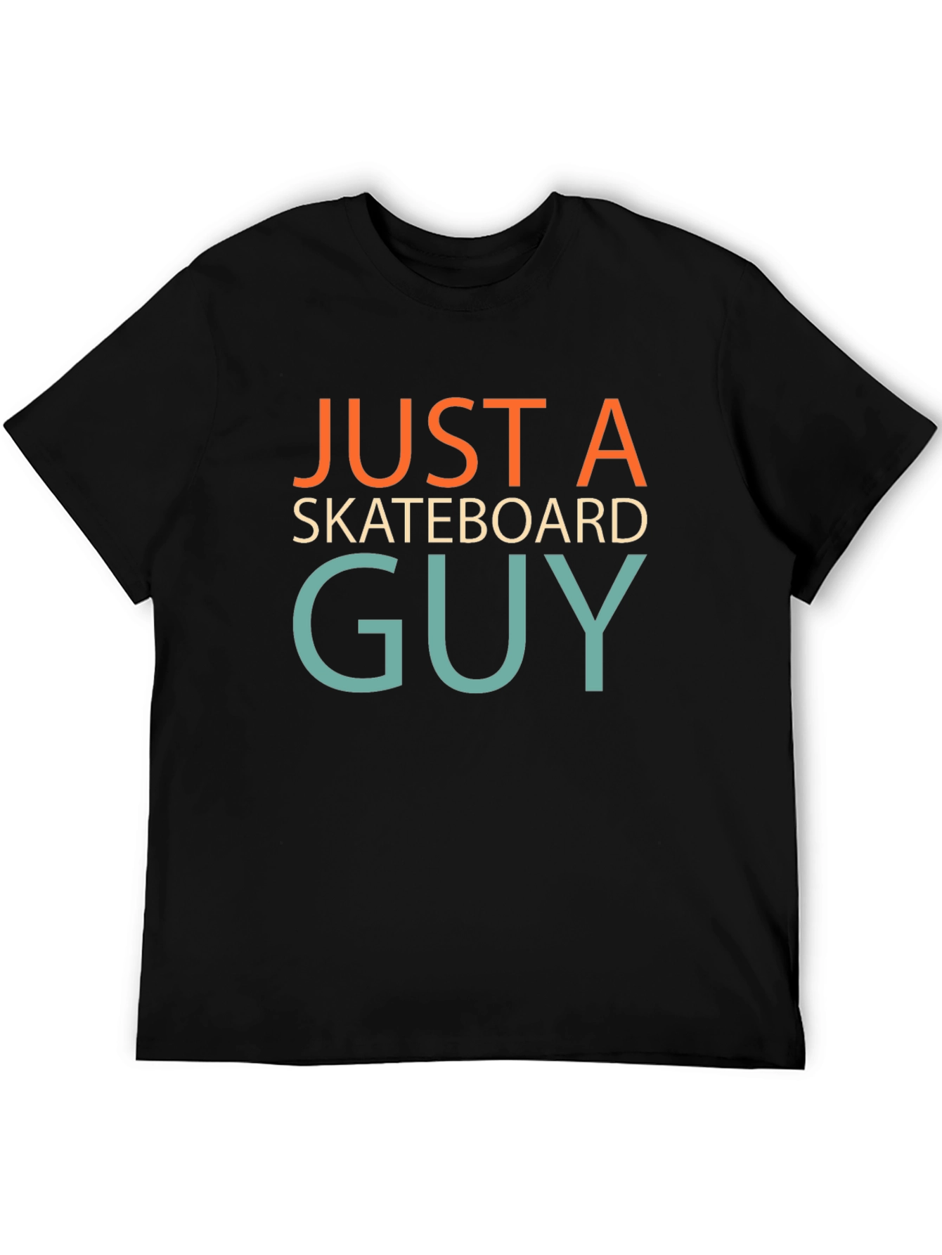 Just A Skateboard Guy Tee - Stylish Graphic T-Shirt