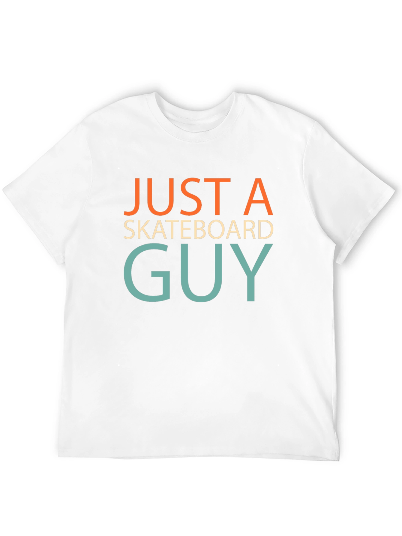 Just A Skateboard Guy Tee - Stylish Graphic T-Shirt