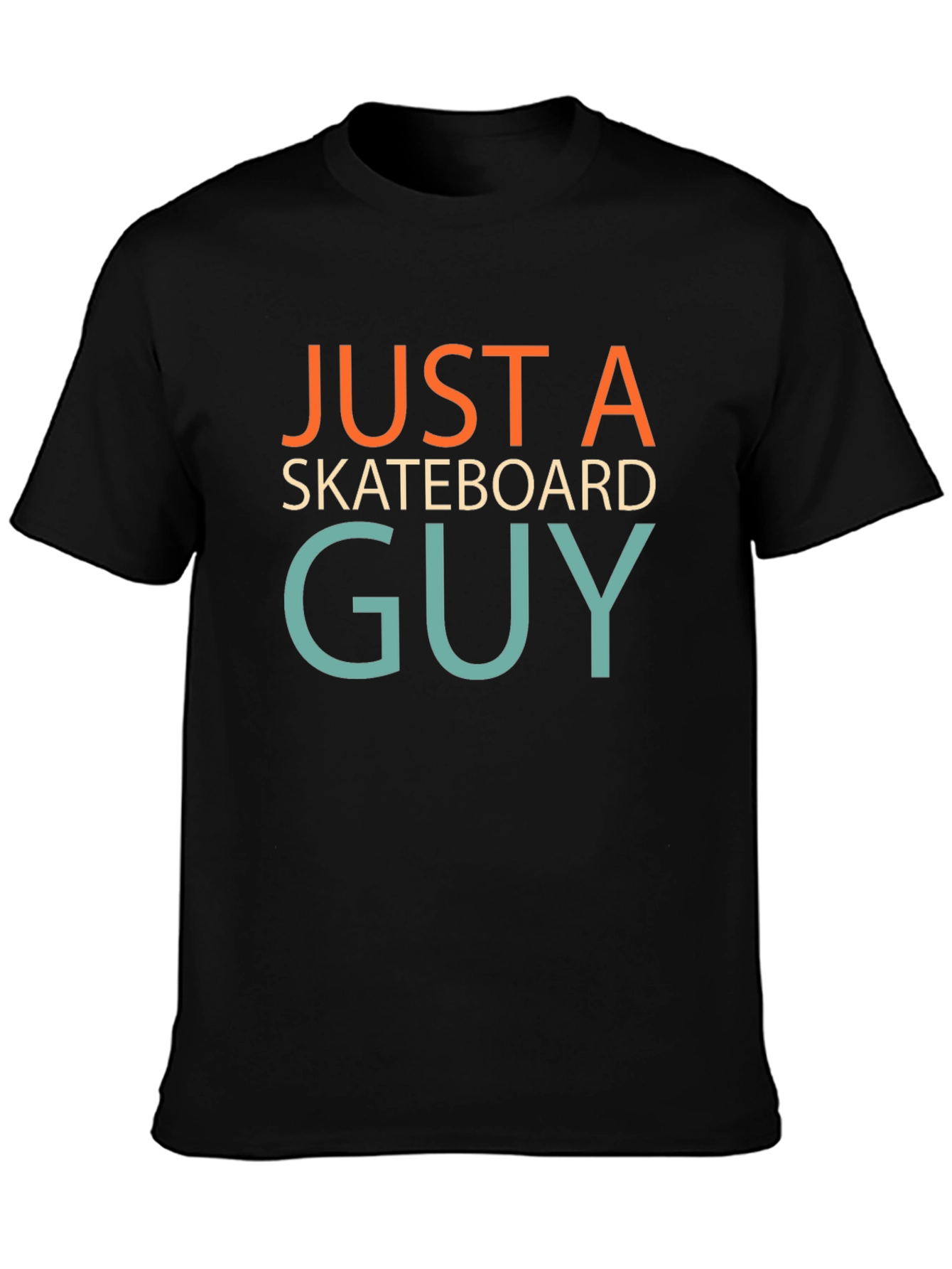 Just A Skateboard Guy Tee - Stylish Graphic T-Shirt