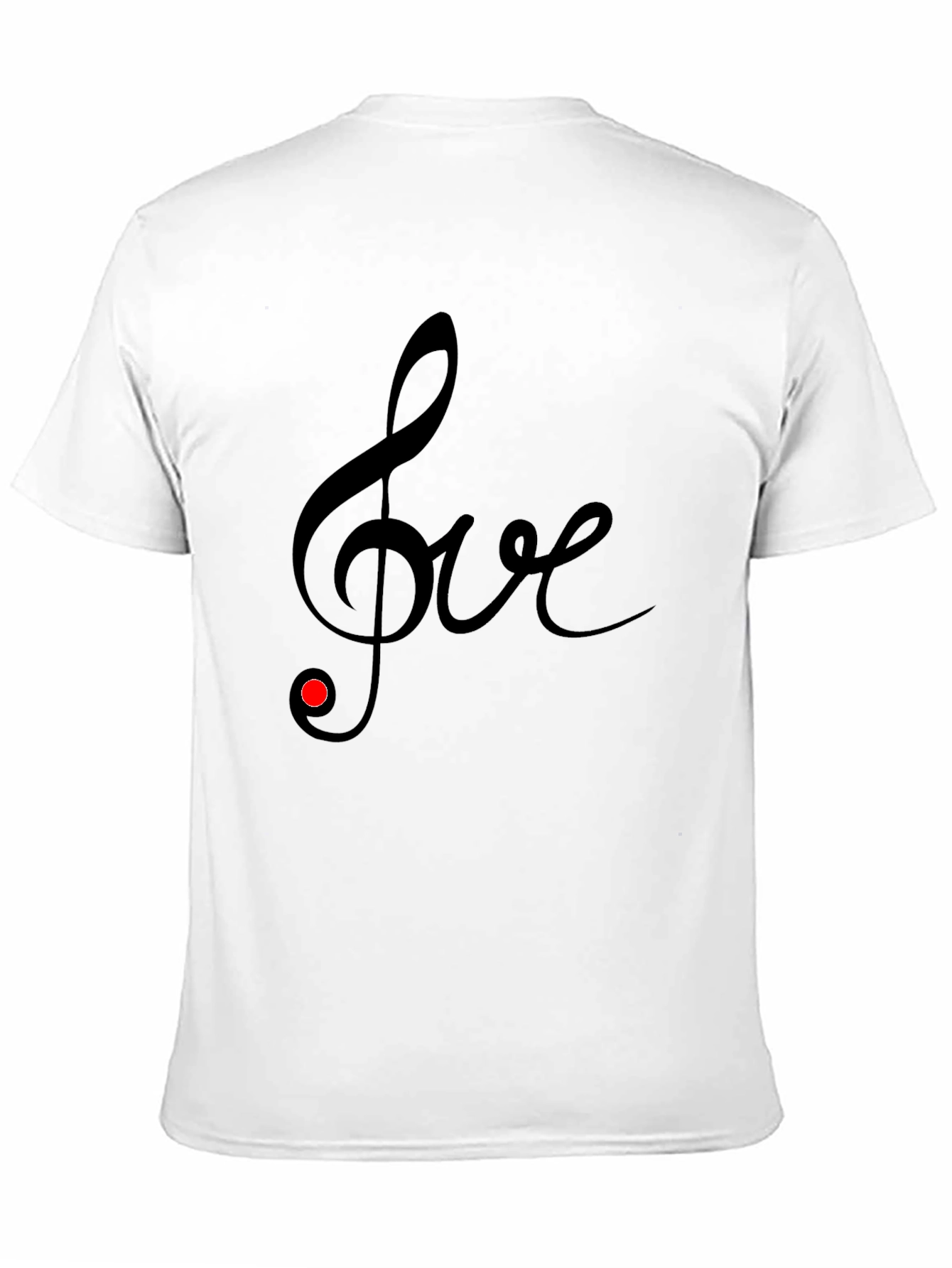 Musical Love Tee - Black T-Shirt