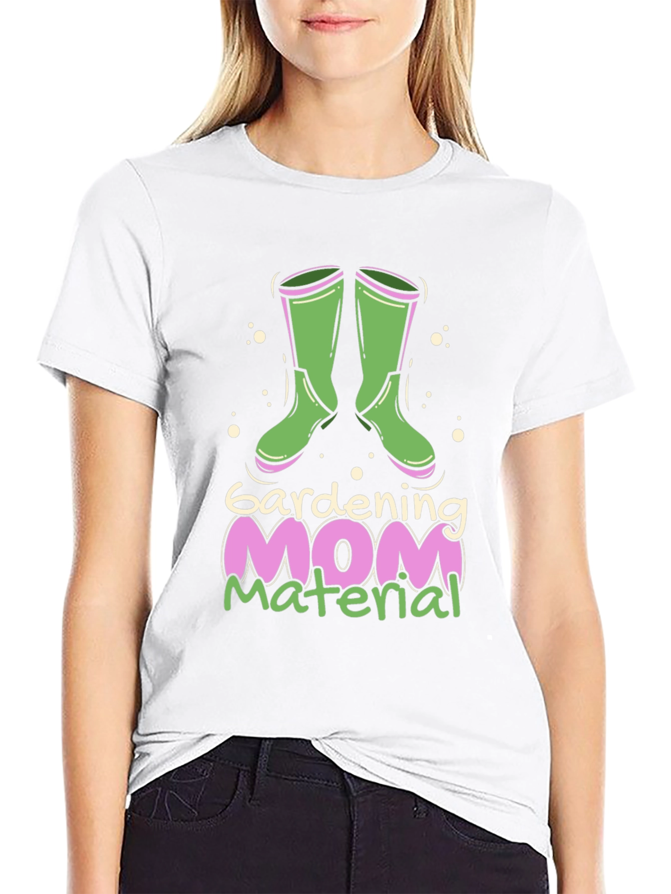 Gardening Mom Material Graphic Tee