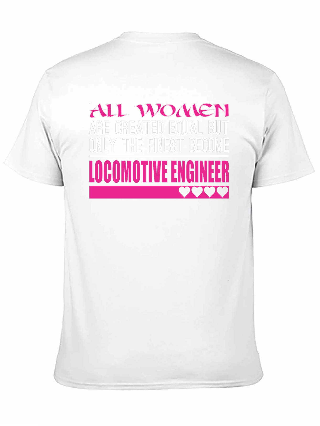 Finest Women Locomotive Engineer T-Shirt