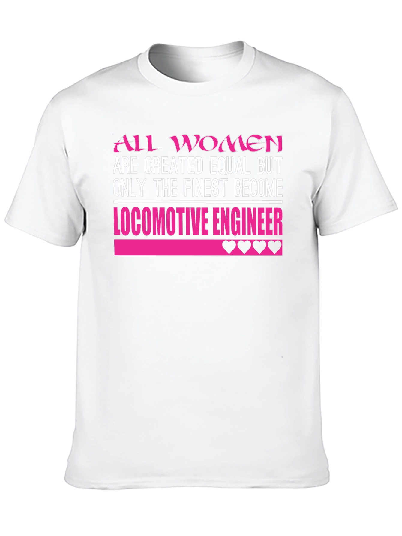 Finest Women Locomotive Engineer T-Shirt