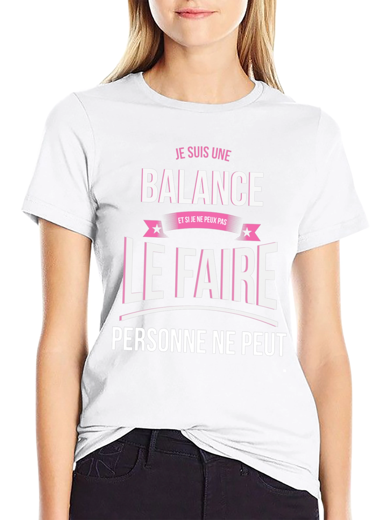 Je Suis Une Balance Graphic T-Shirt