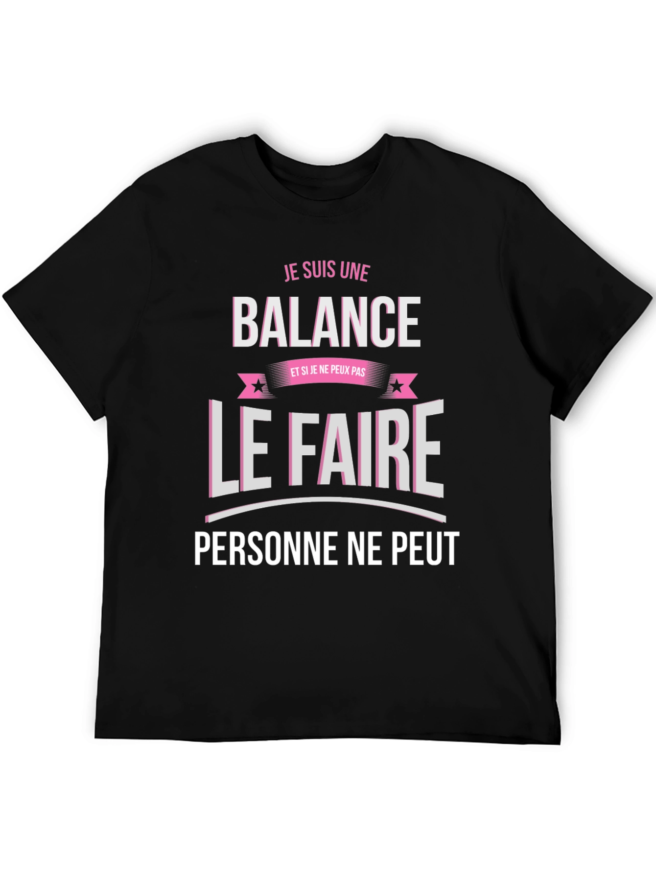 Je Suis Une Balance Graphic T-Shirt