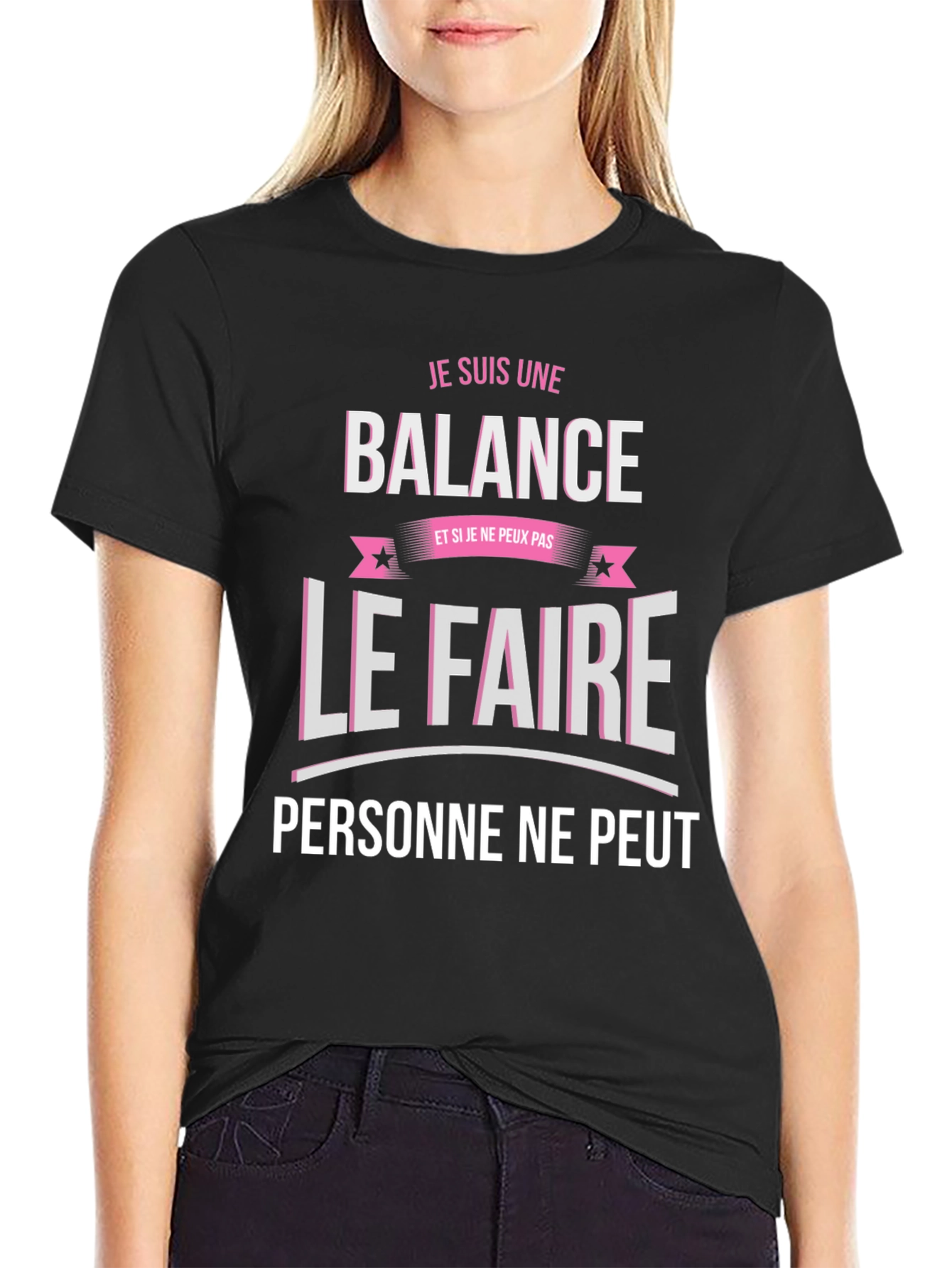 Je Suis Une Balance Graphic T-Shirt