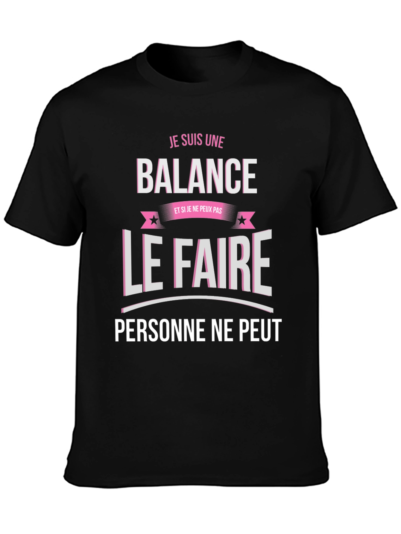 Je Suis Une Balance Graphic T-Shirt