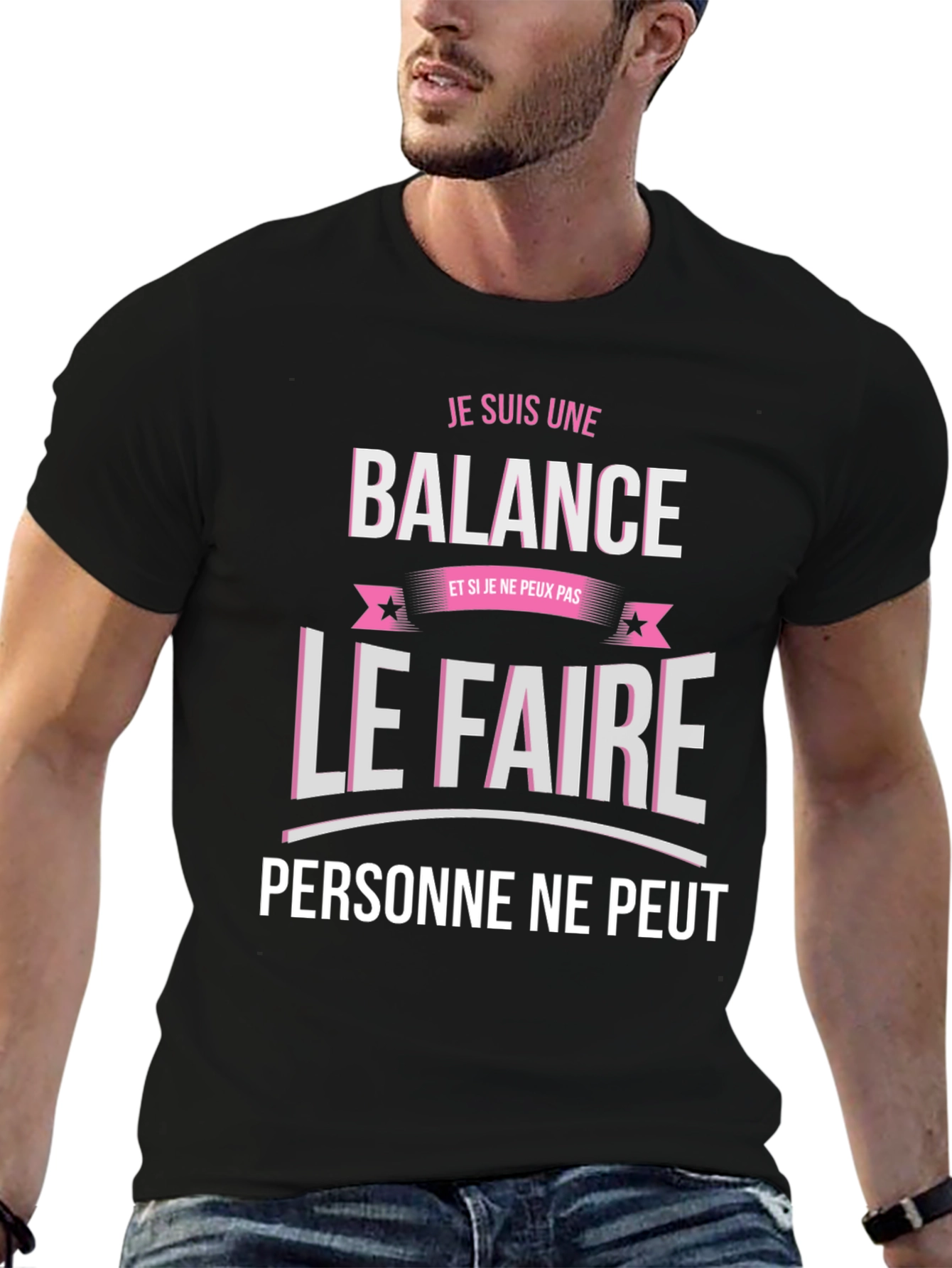 Je Suis Une Balance Graphic T-Shirt