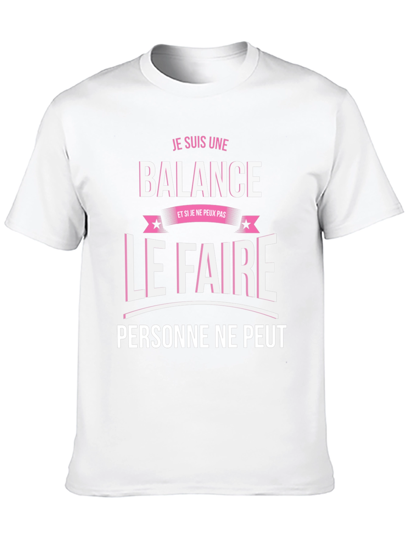 Je Suis Une Balance Graphic T-Shirt