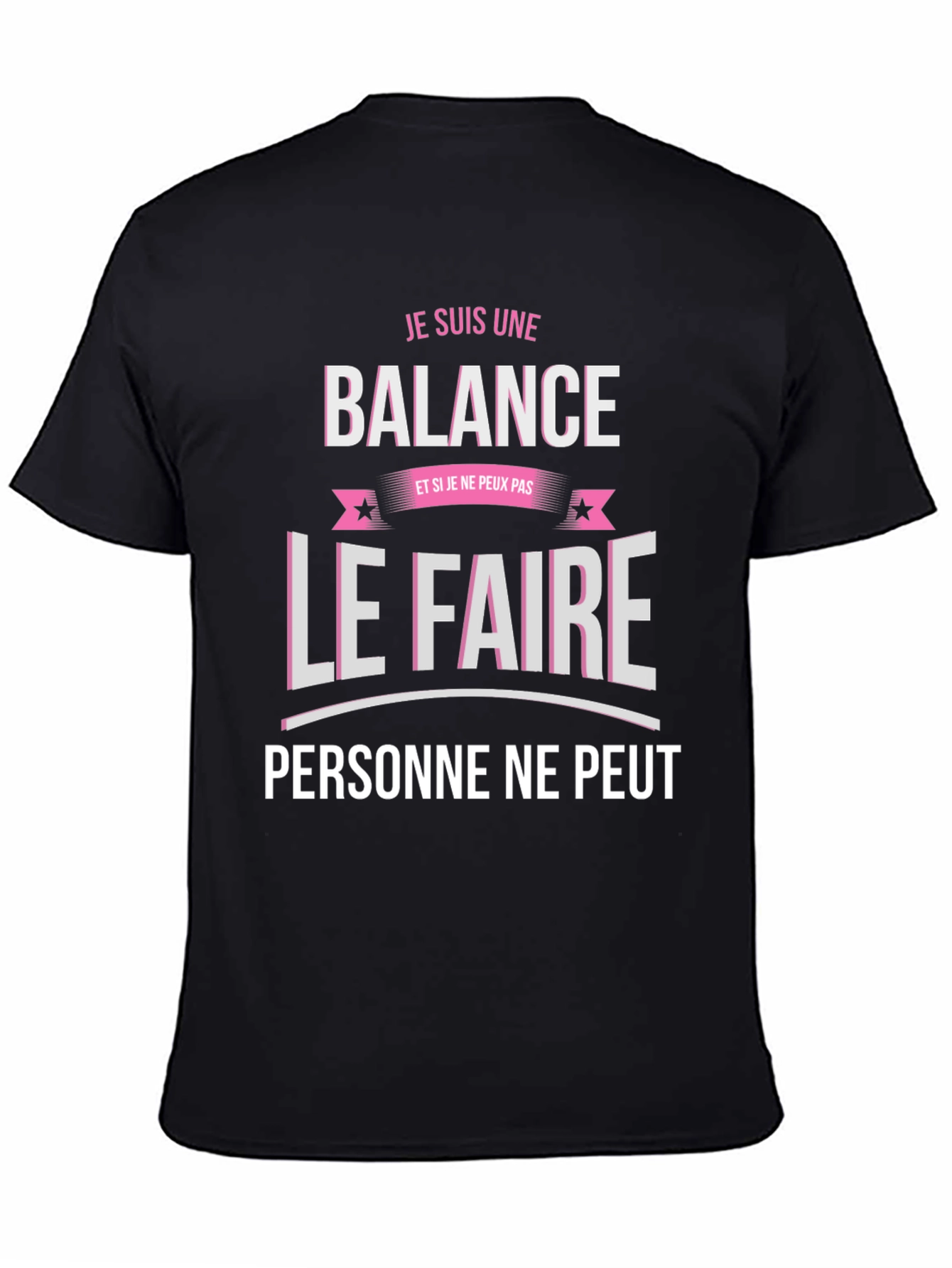 Je Suis Une Balance Graphic T-Shirt