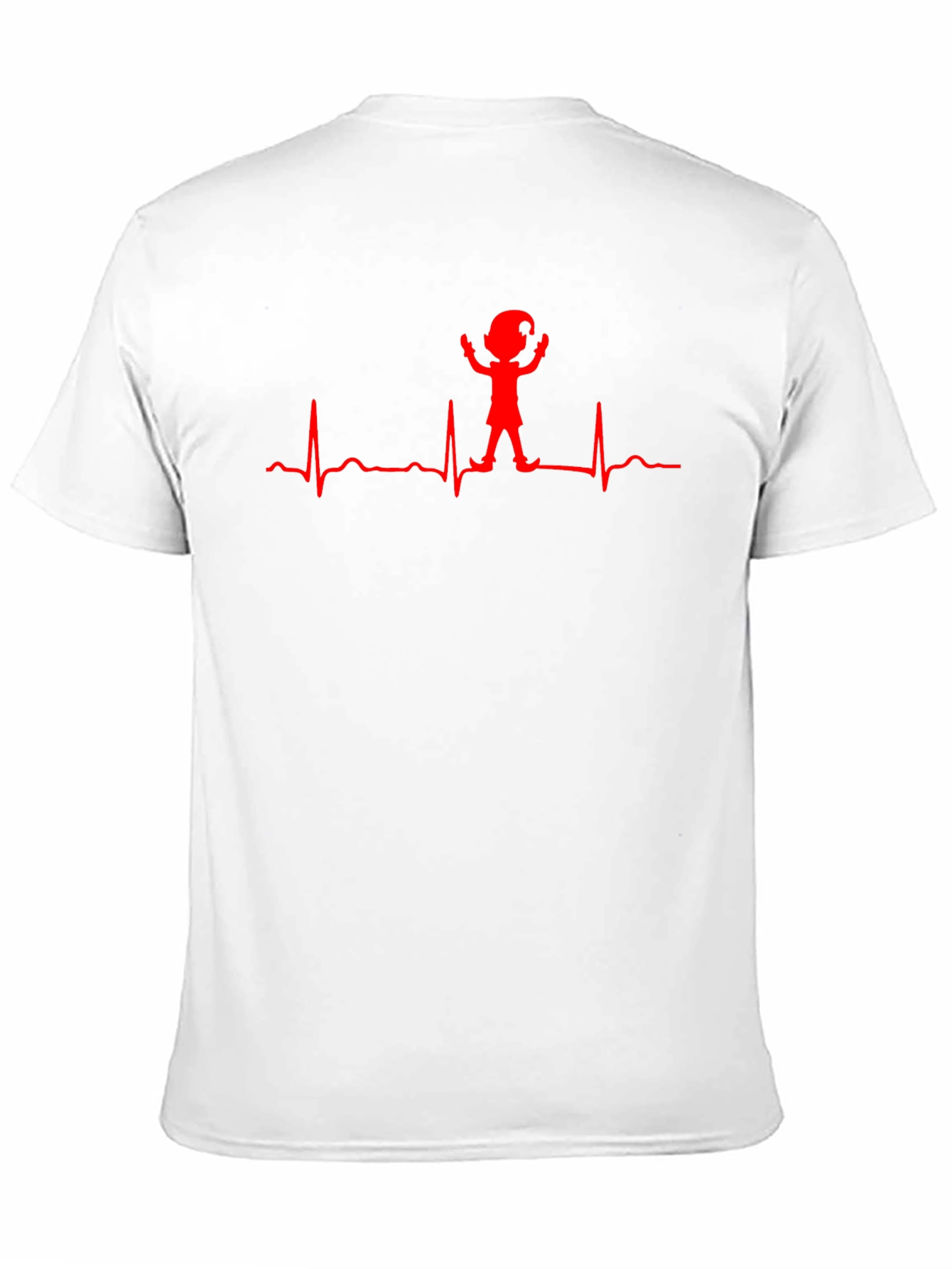 Elf Heartbeat T-Shirt - Black