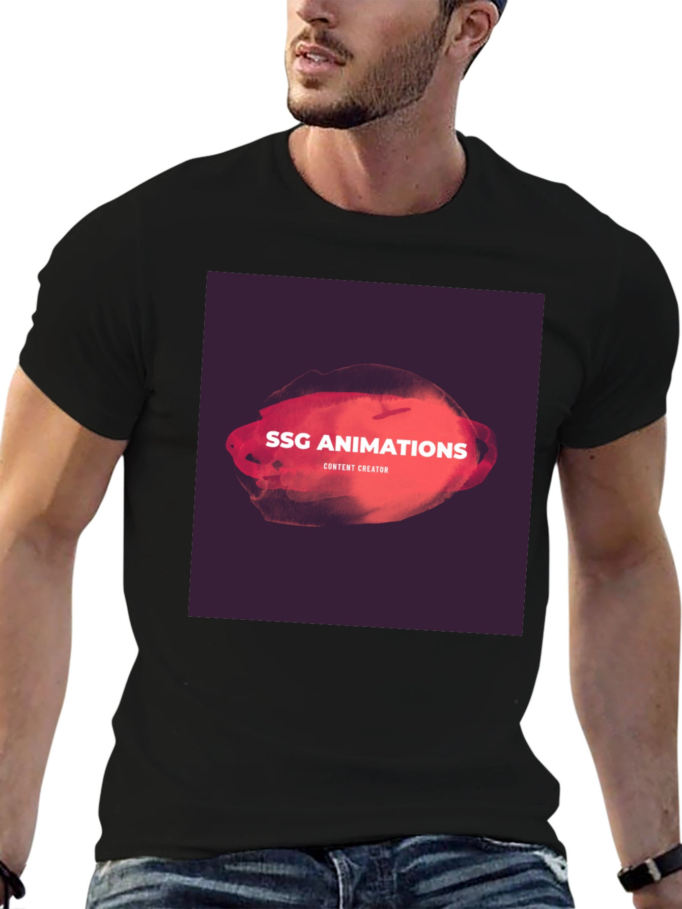 SSG Animations Graphic T-Shirt - Content Creator Tee