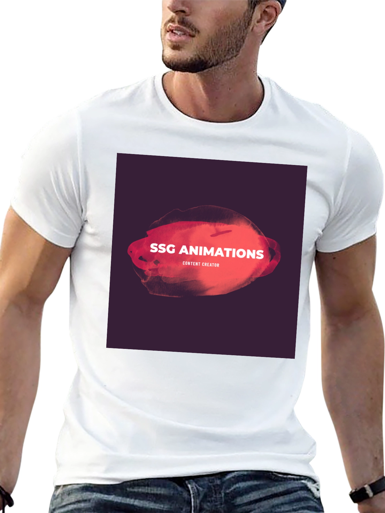 SSG Animations Graphic T-Shirt - Content Creator Tee